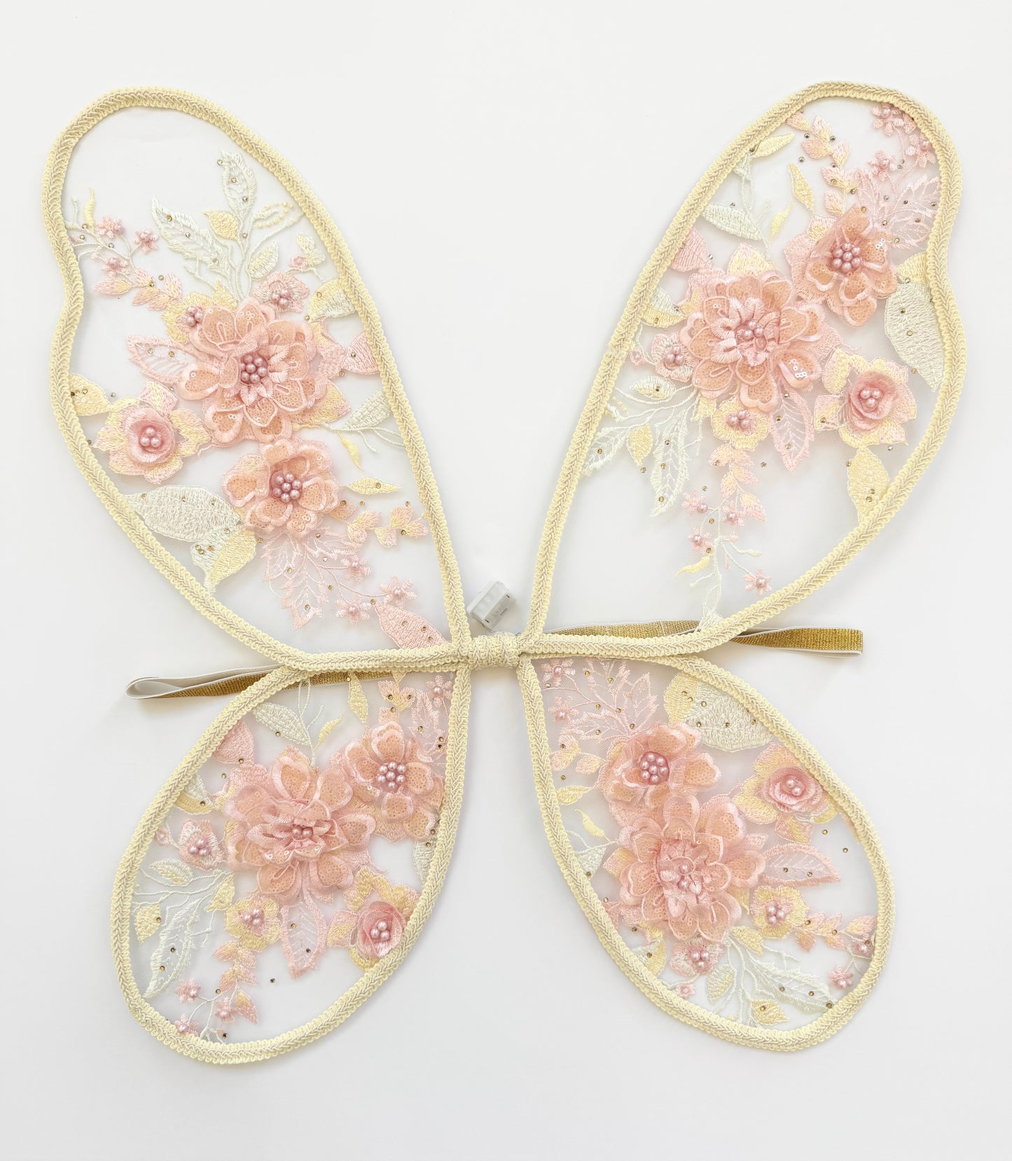 LED Embroidery Lace Fairy Wing and Wand Set