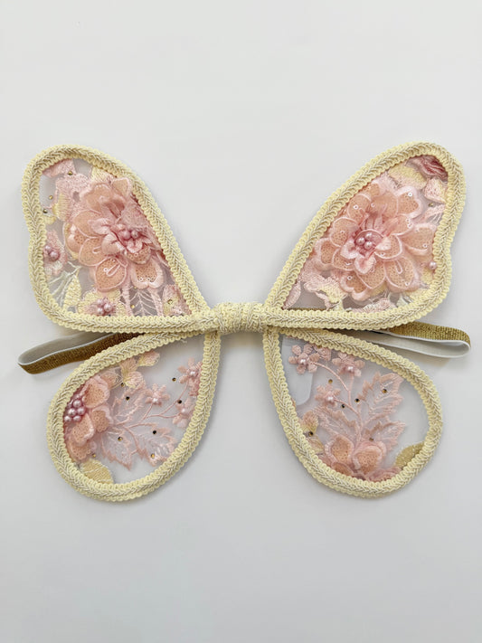 LED Embroidery Lace Fairy Wing and Wand Set