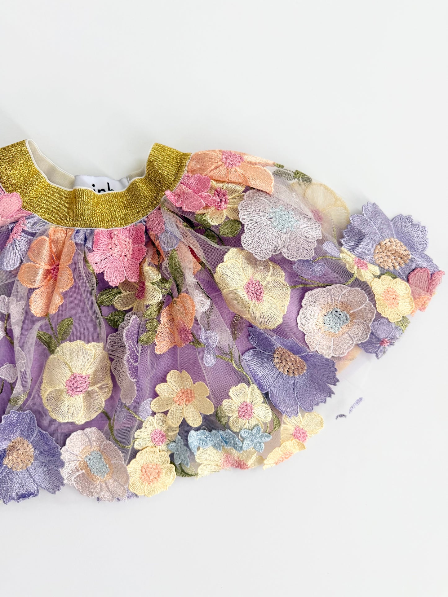 Embroidery Lace Tutu Skirt