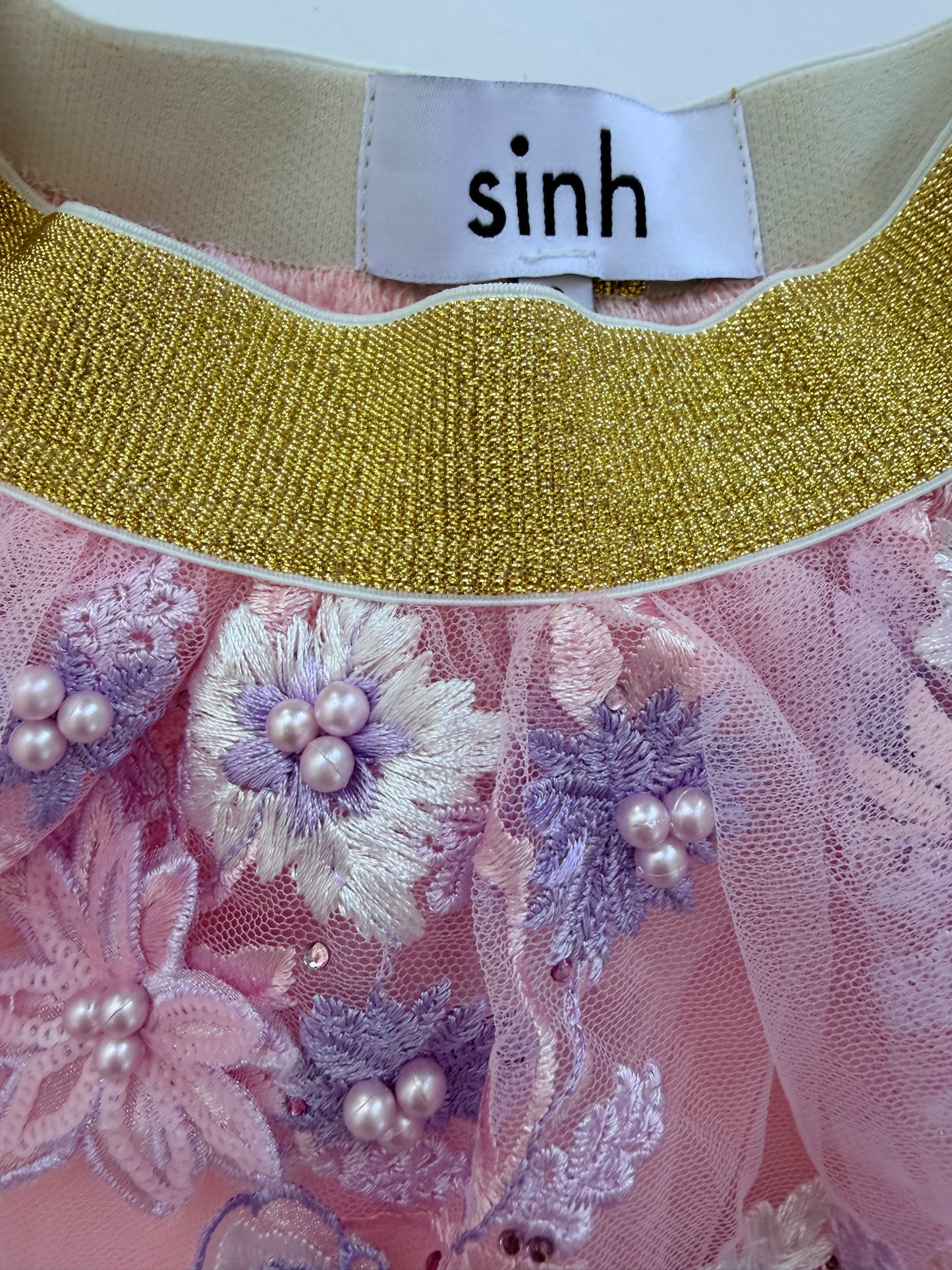 Embroidery Lace Tutu Skirt