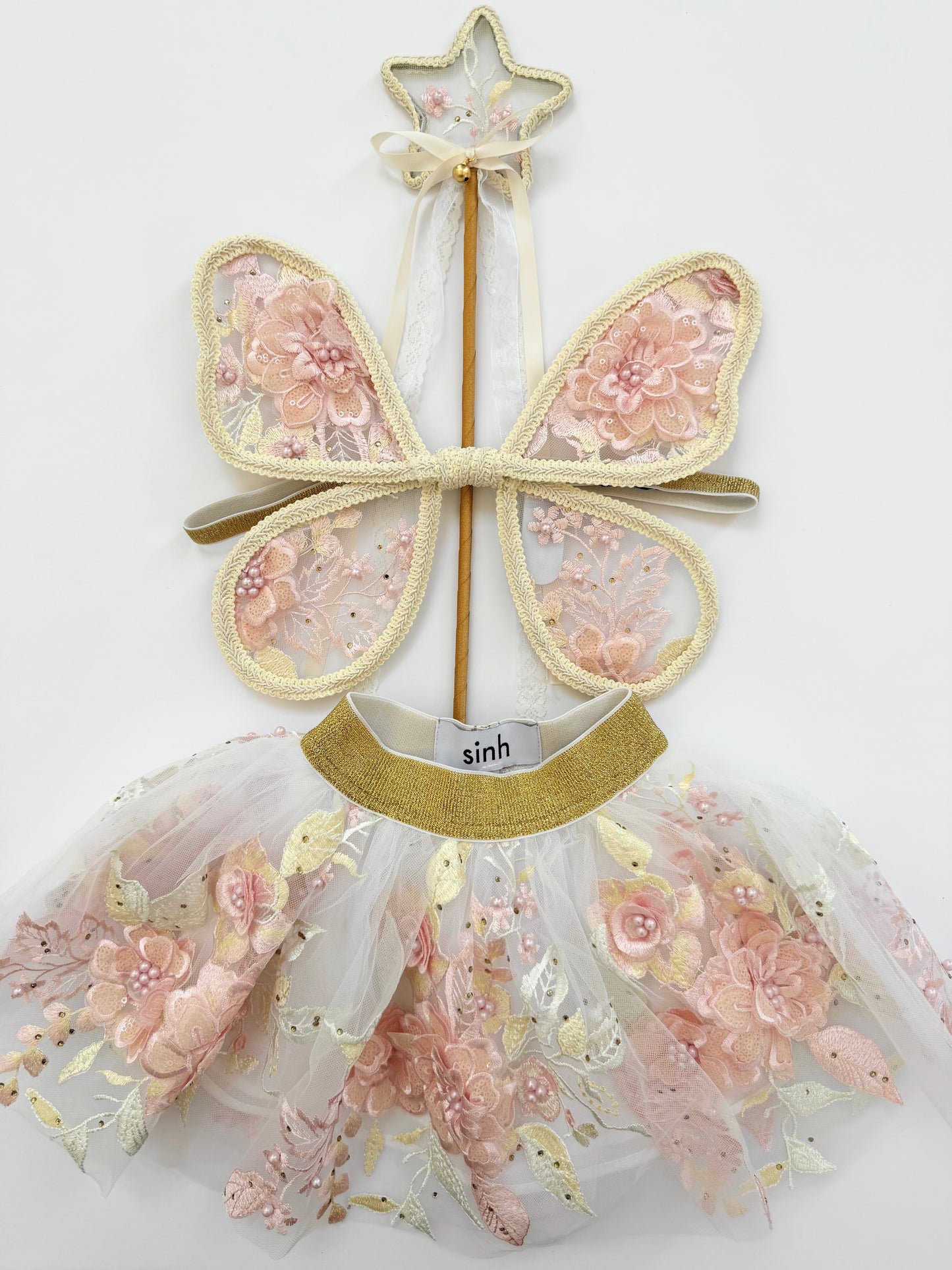 Embroidery Lace Tutu Skirt