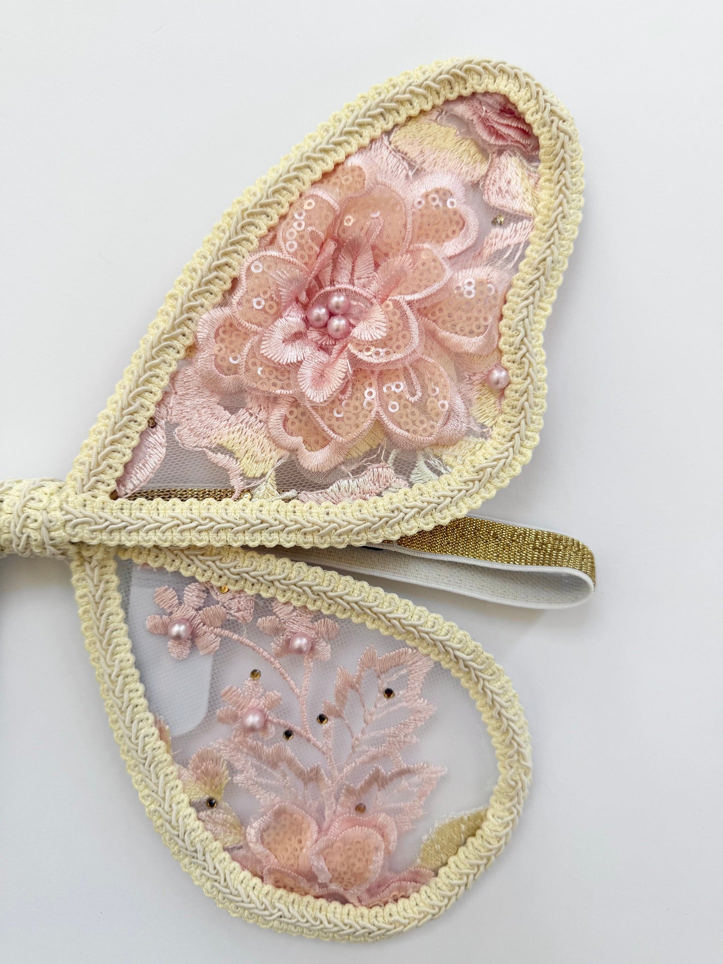 LED Embroidery Lace Fairy Wing and Wand Set