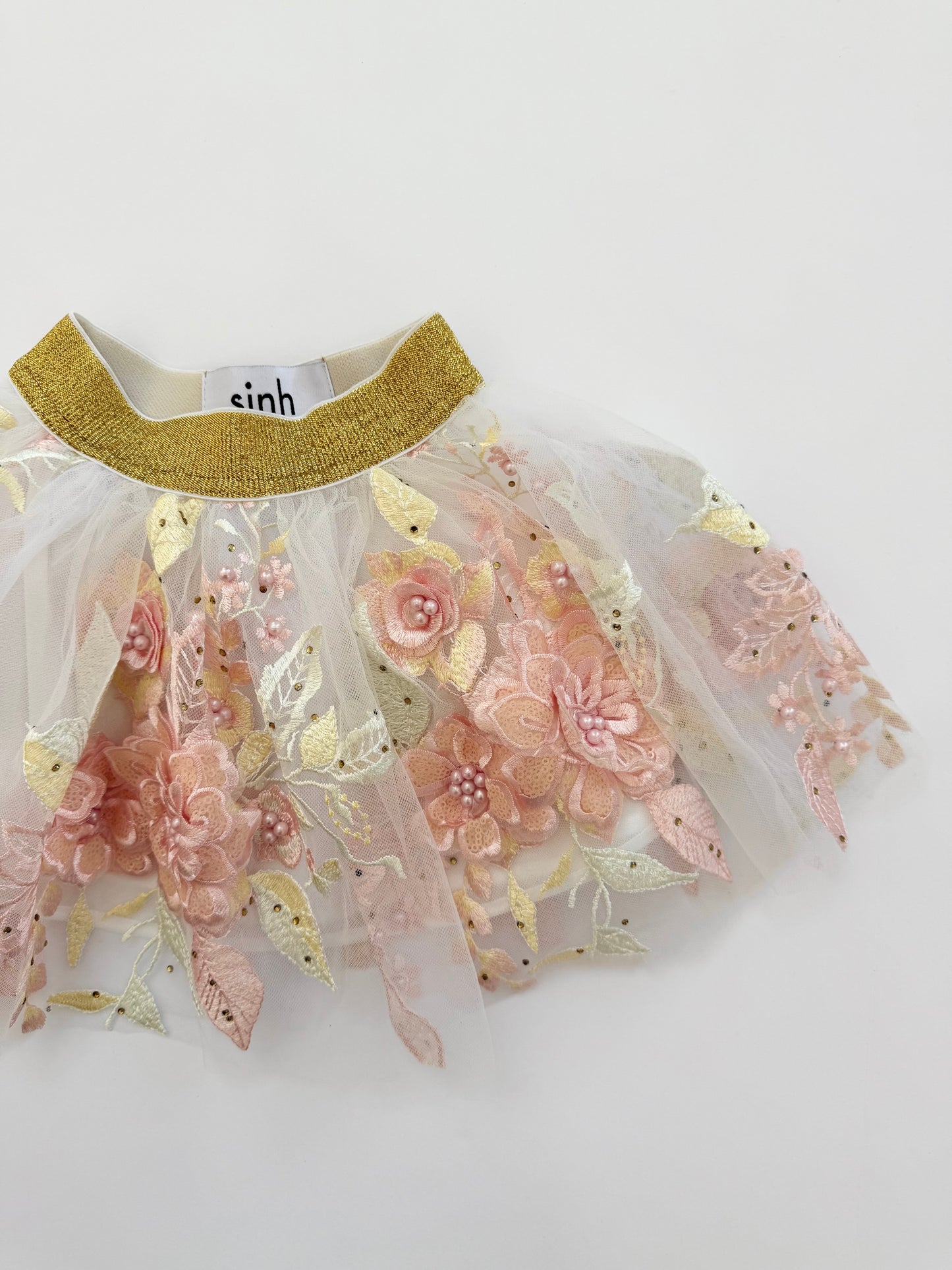 Embroidery Lace Tutu Skirt