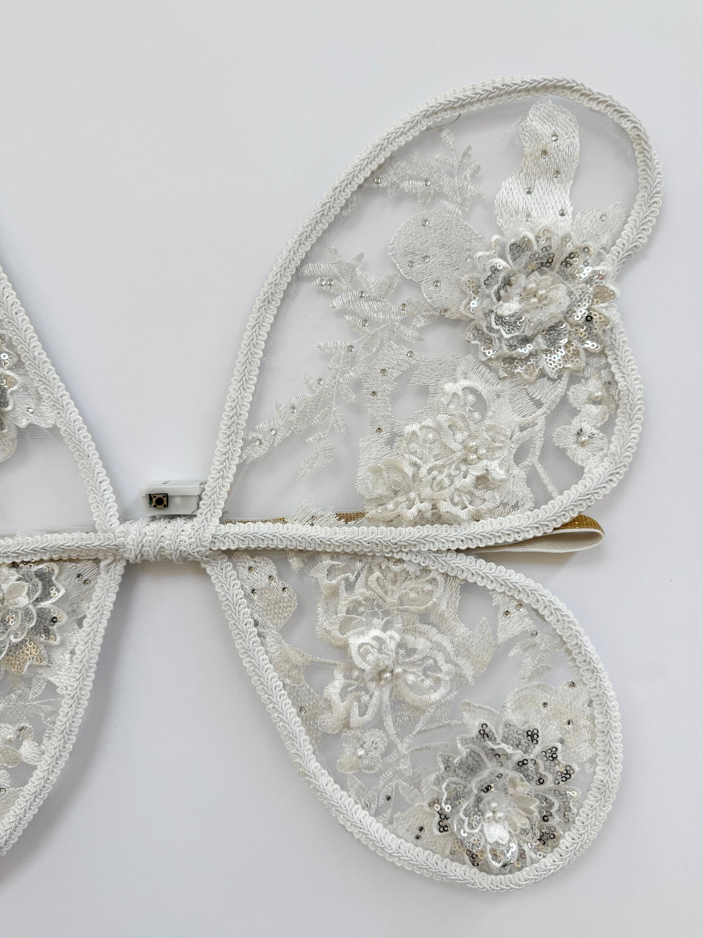 LED Embroidery Lace Fairy Wing and Wand Set