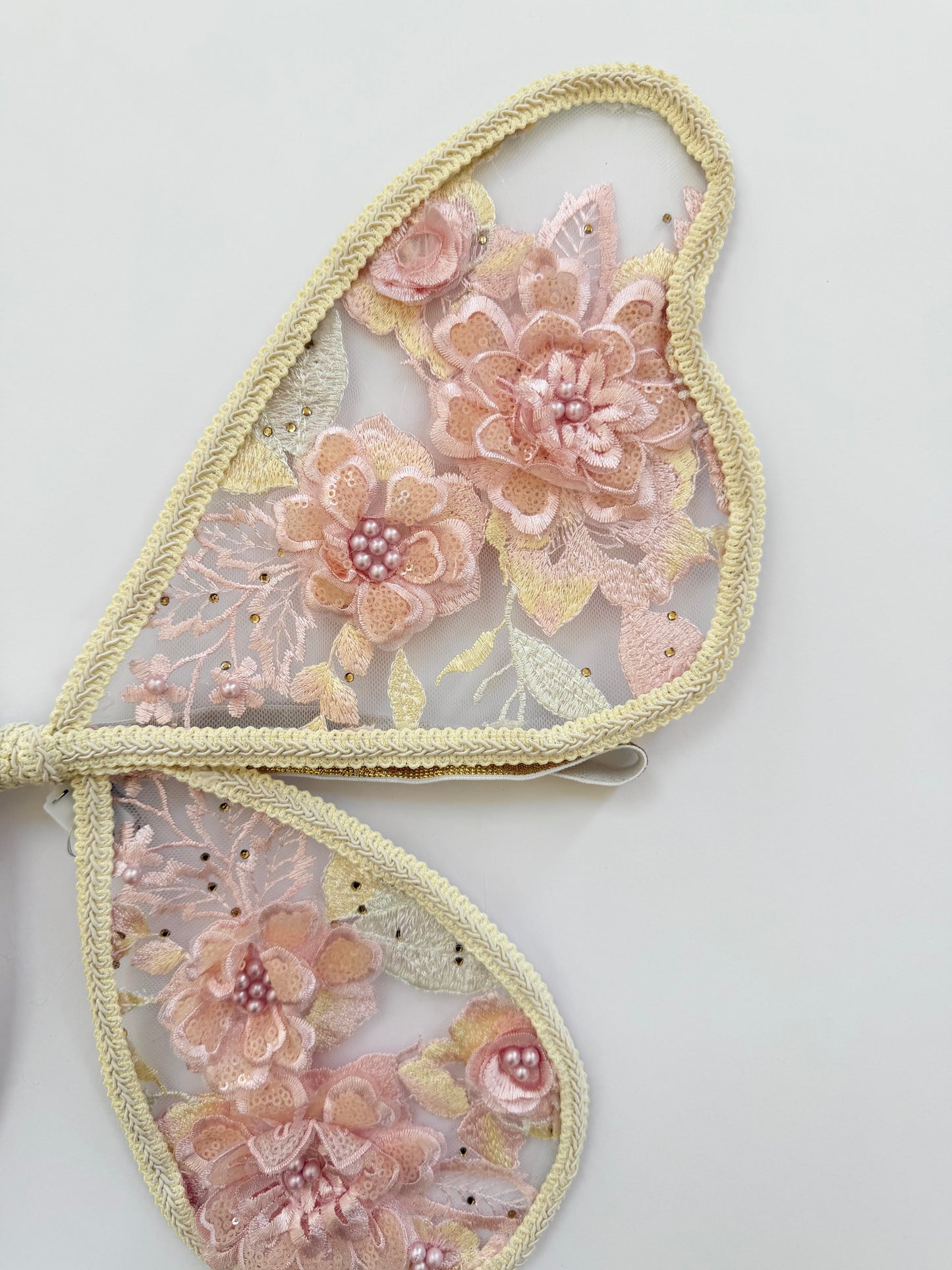 LED Embroidery Lace Fairy Wing and Wand Set