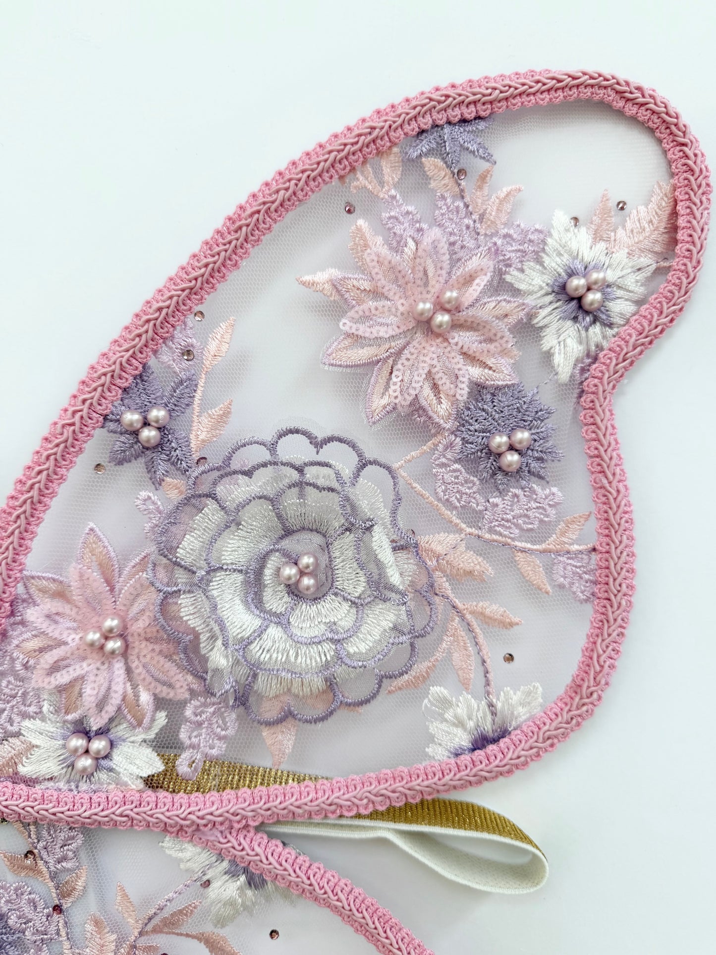 LED Embroidery Lace Fairy Wing and Wand Set