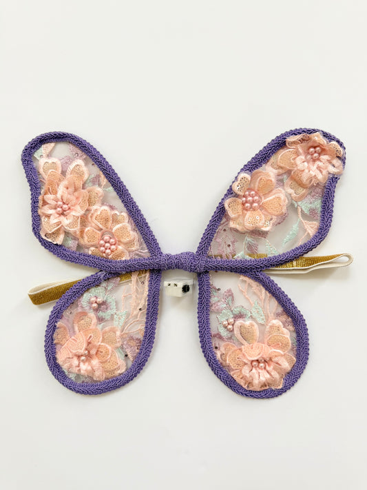 LED Embroidery Lace Fairy Wing and Wand Set