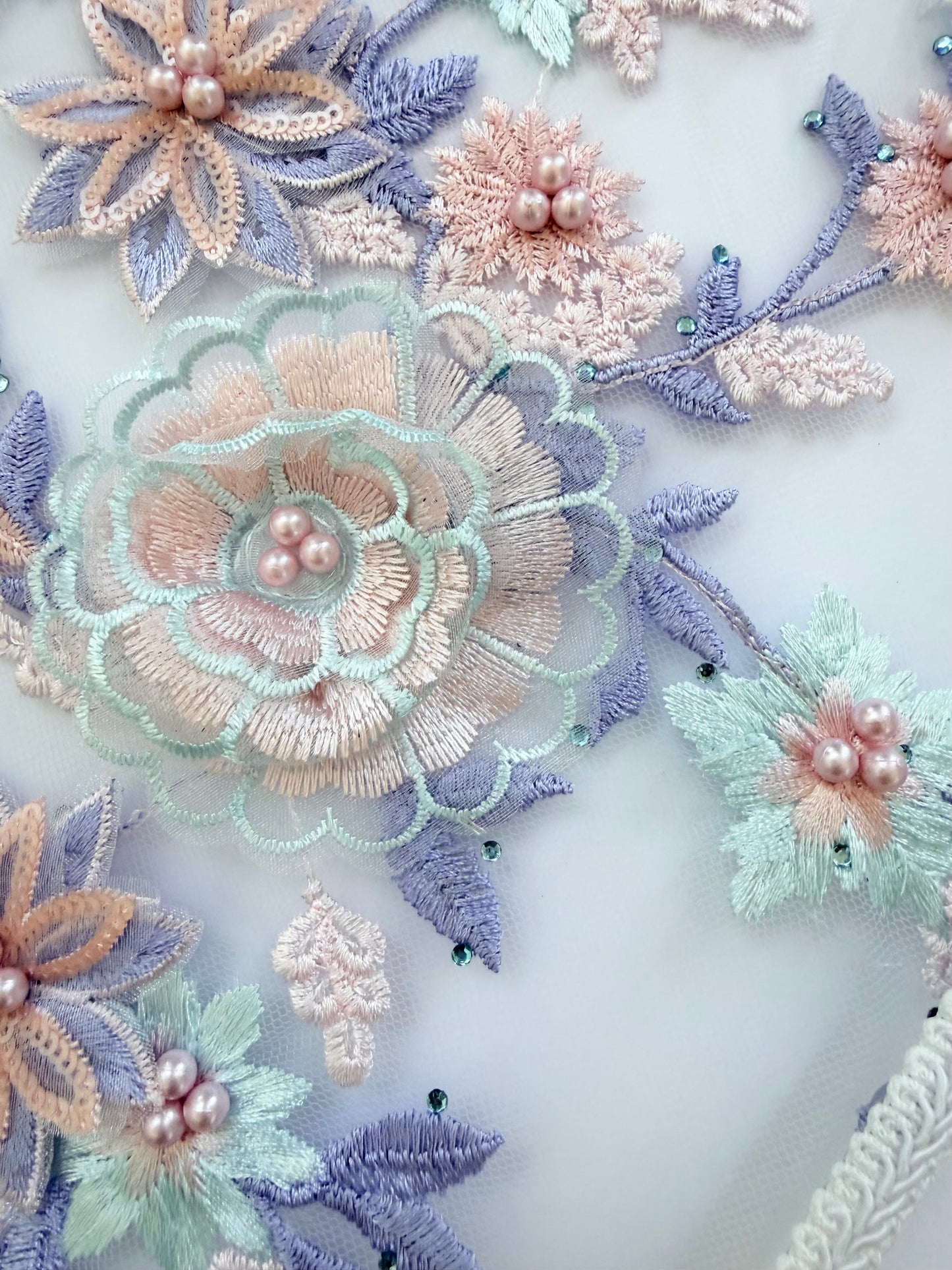 LED Embroidery Lace Fairy Wing and Wand Set