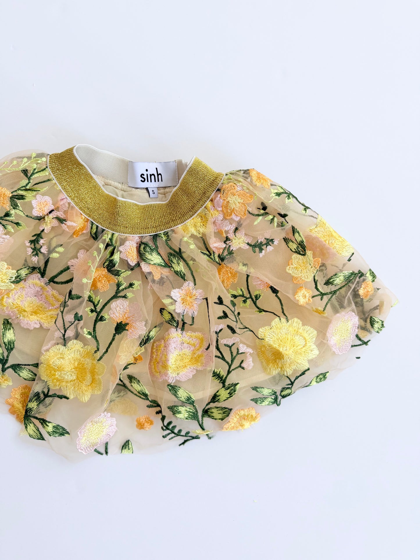 Embroidery Lace Tutu Skirt