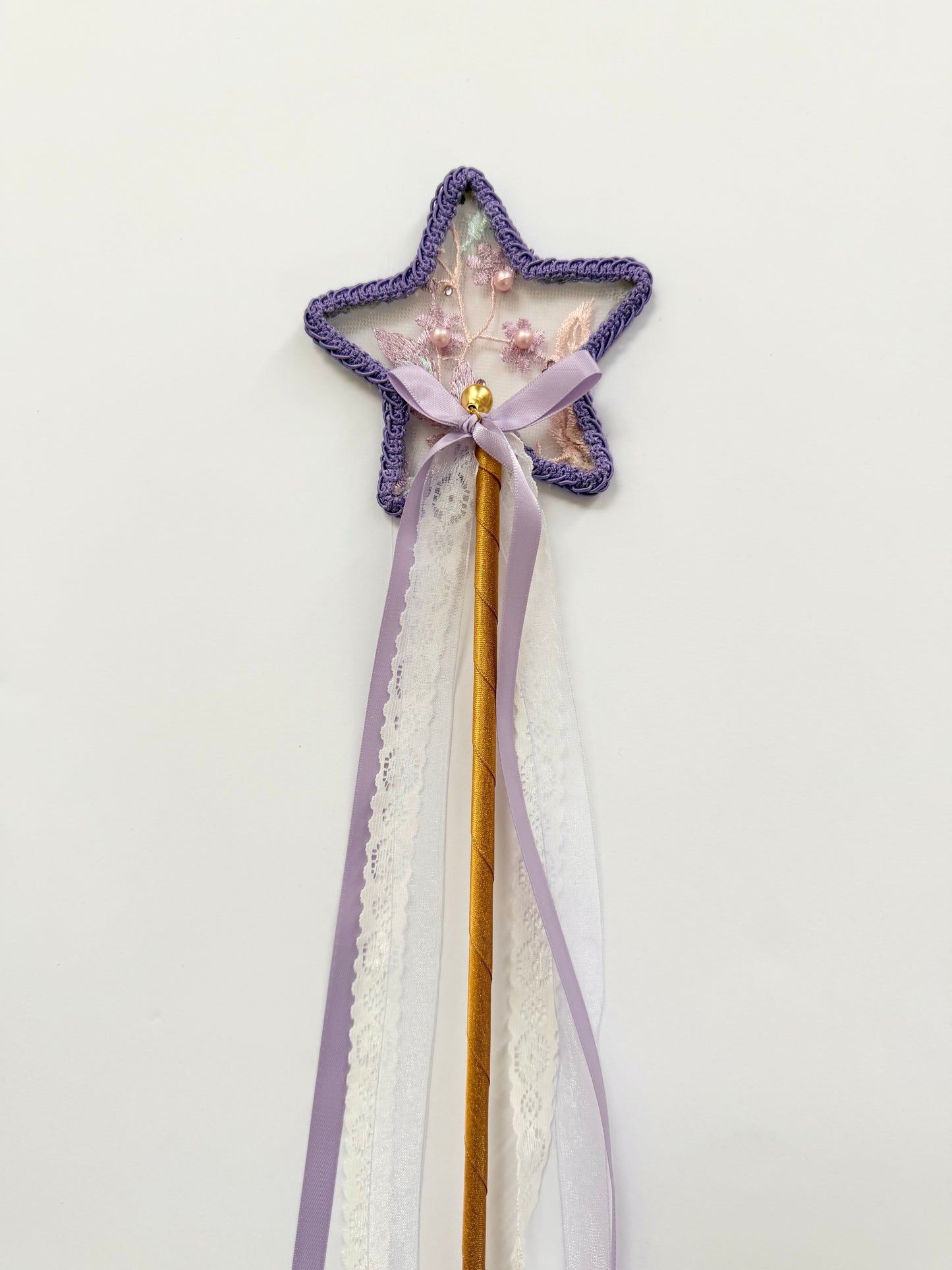 LED Embroidery Lace Fairy Wing, Wand, and Tutu Set