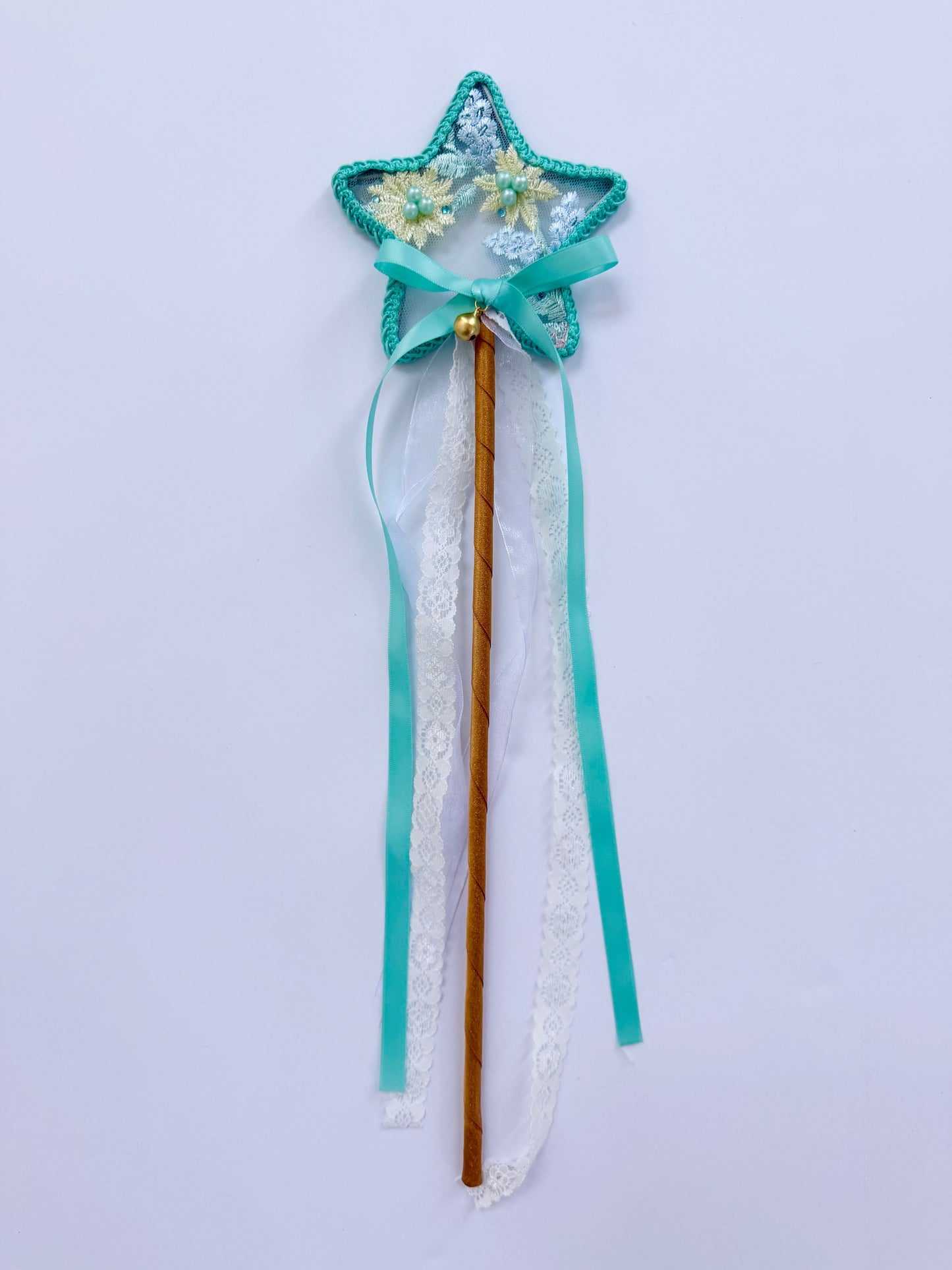 LED Embroidery Lace Fairy Wing, Wand, and Tutu Set