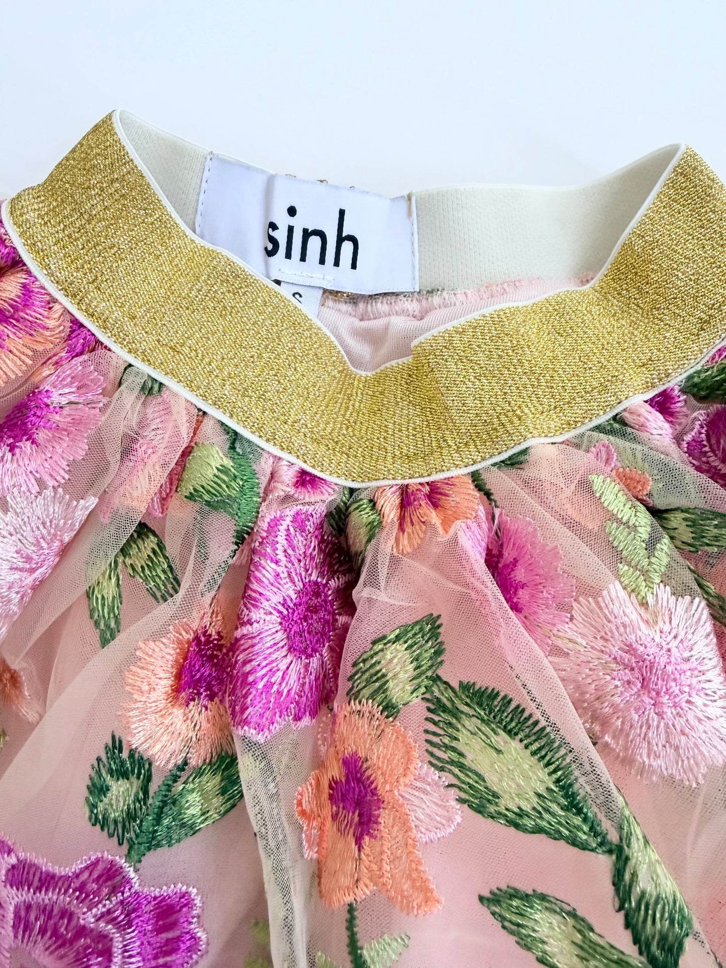 Embroidery Lace Tutu Skirt