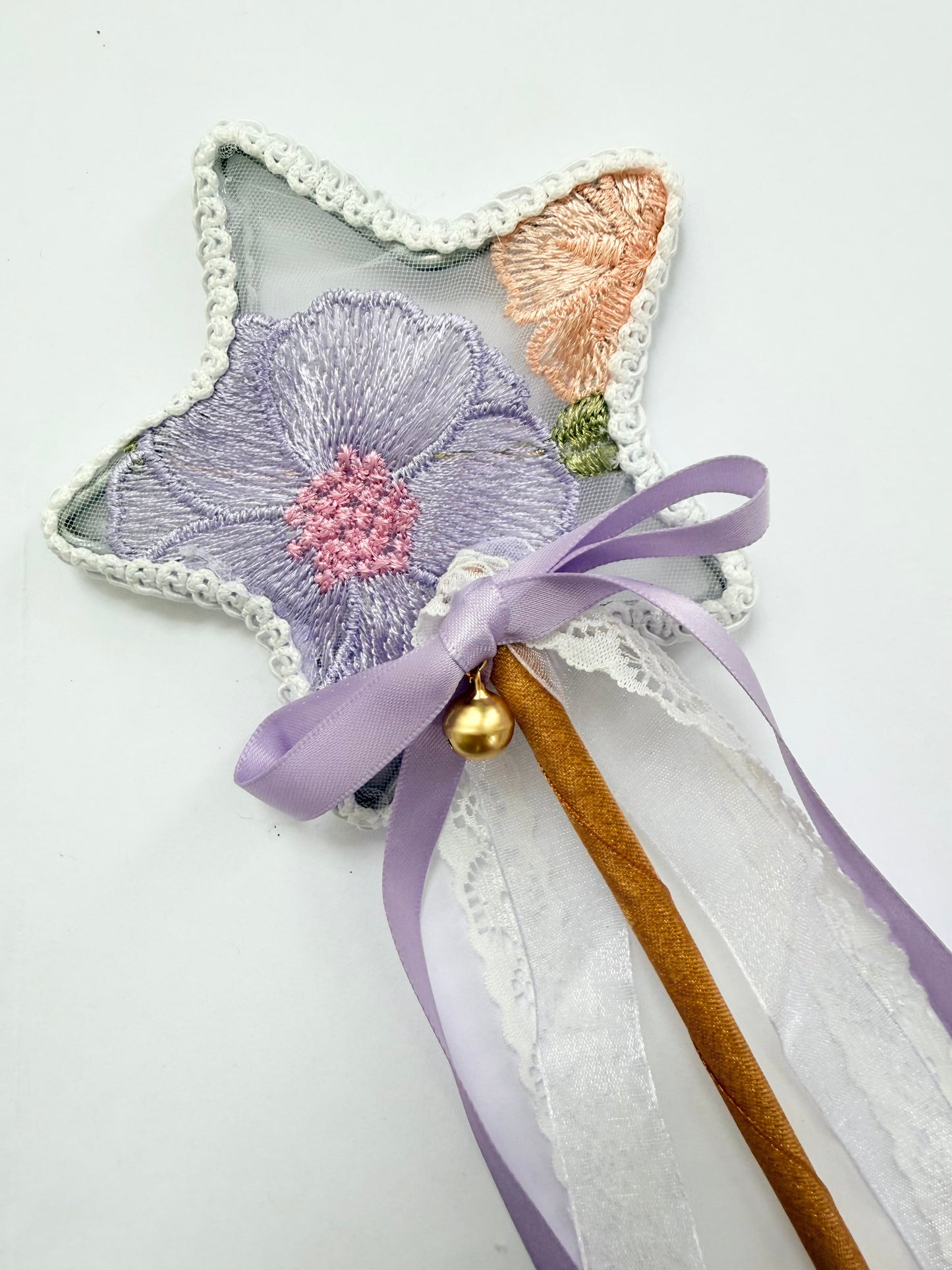 LED Embroidery Lace Fairy Wing, Wand, and Tutu Set