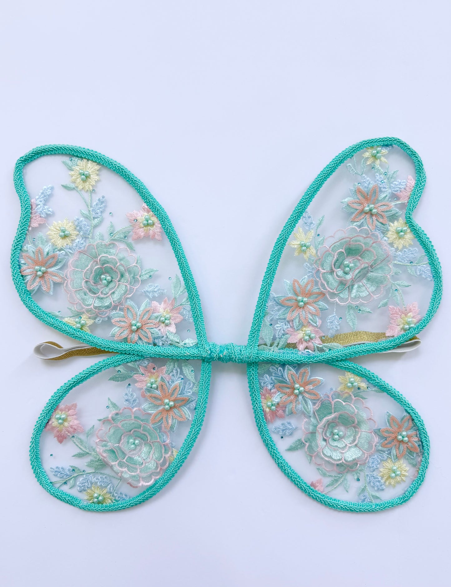 LED Embroidery Lace Fairy Wing and Wand Set