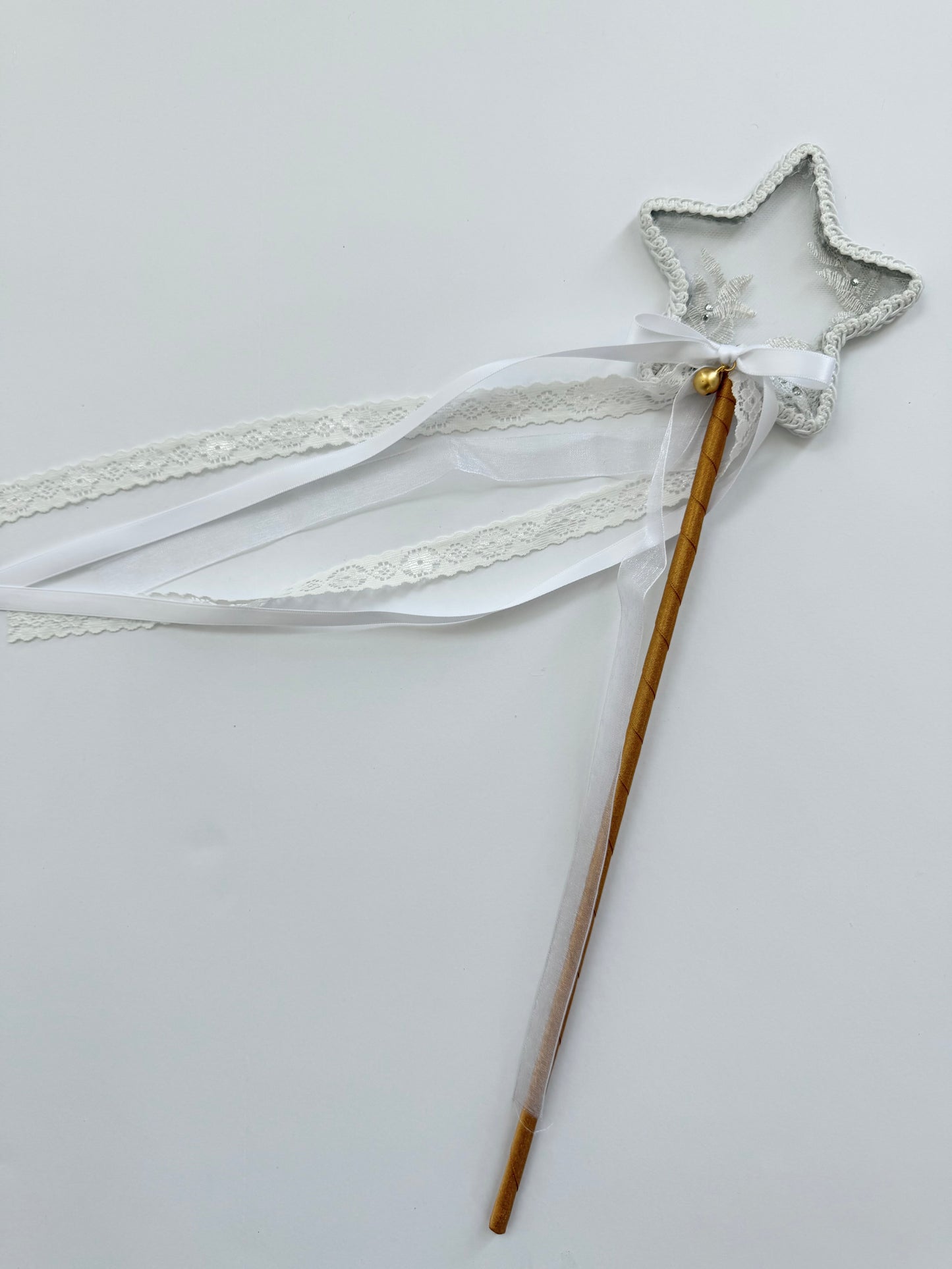 LED Embroidery Lace Fairy Wing, Wand, and Tutu Set