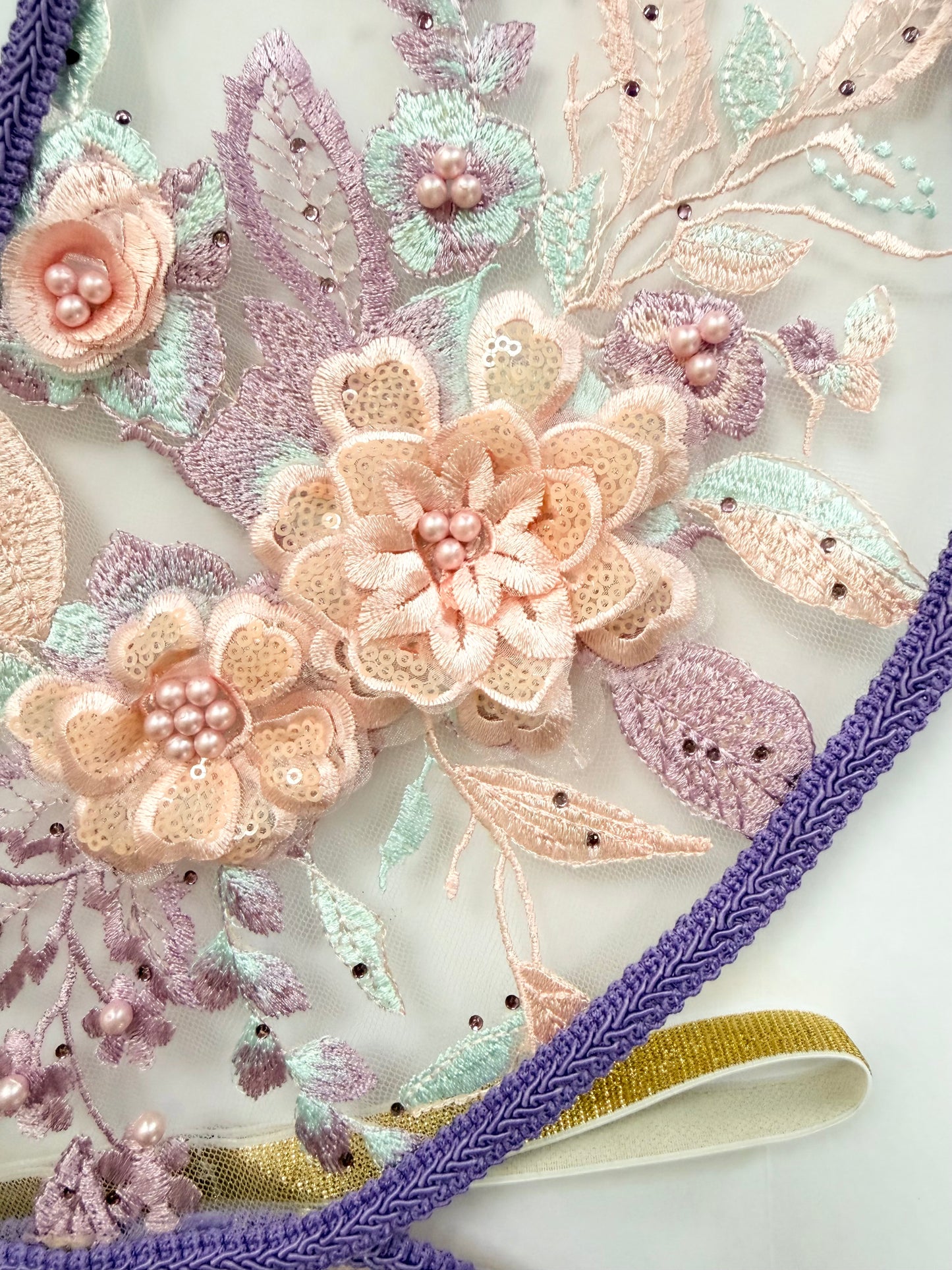 LED Embroidery Lace Fairy Wing and Wand Set