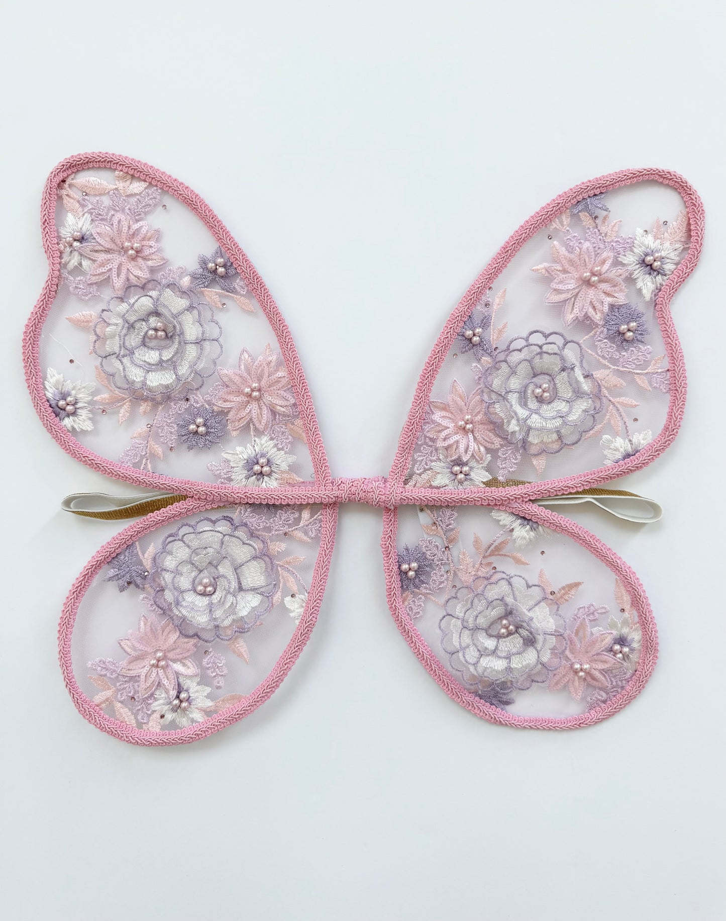 LED Embroidery Lace Fairy Wing and Wand Set