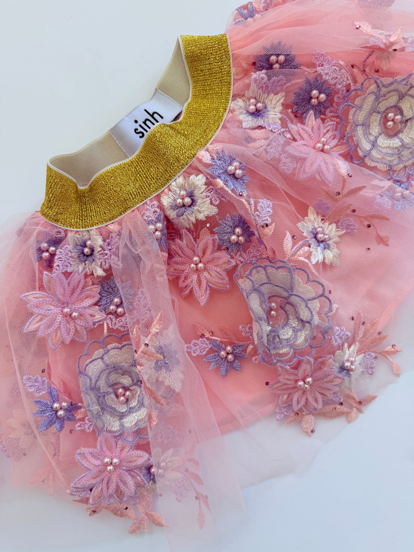 Embroidery Lace Tutu Skirt