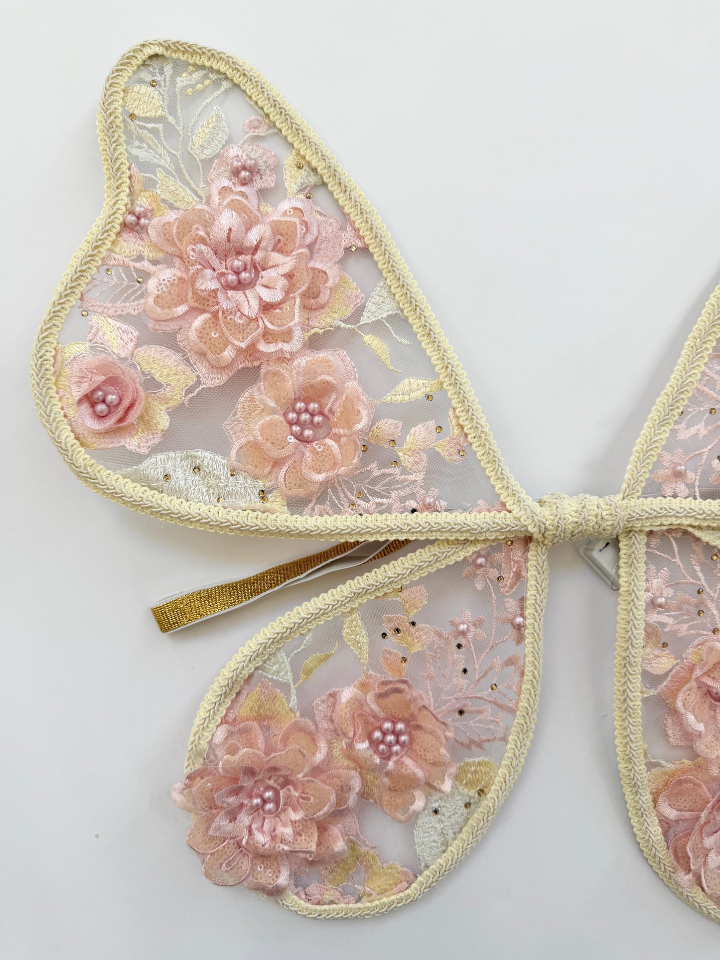 LED Embroidery Lace Fairy Wing and Wand Set