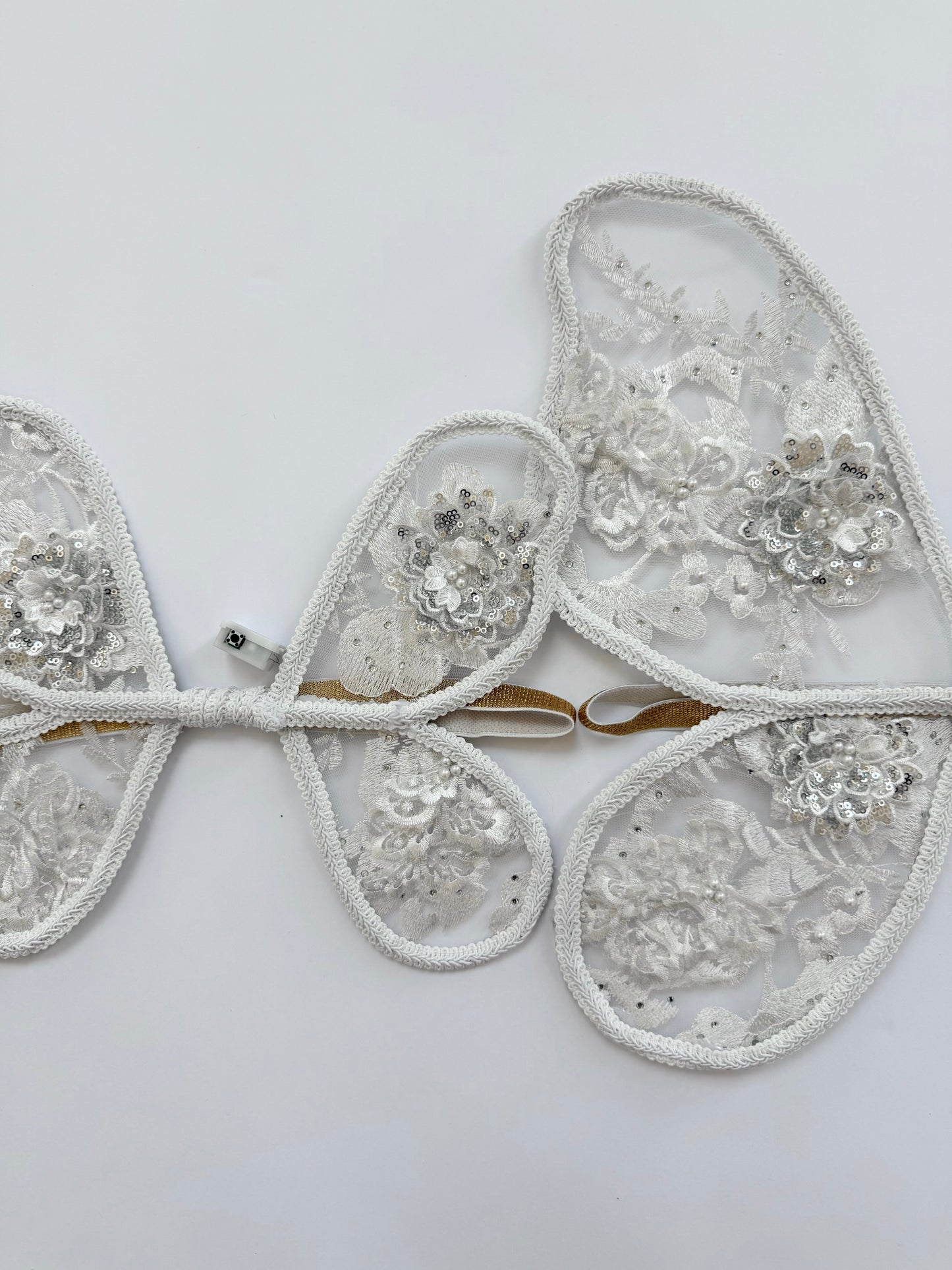 LED Embroidery Lace Fairy Wing and Wand Set