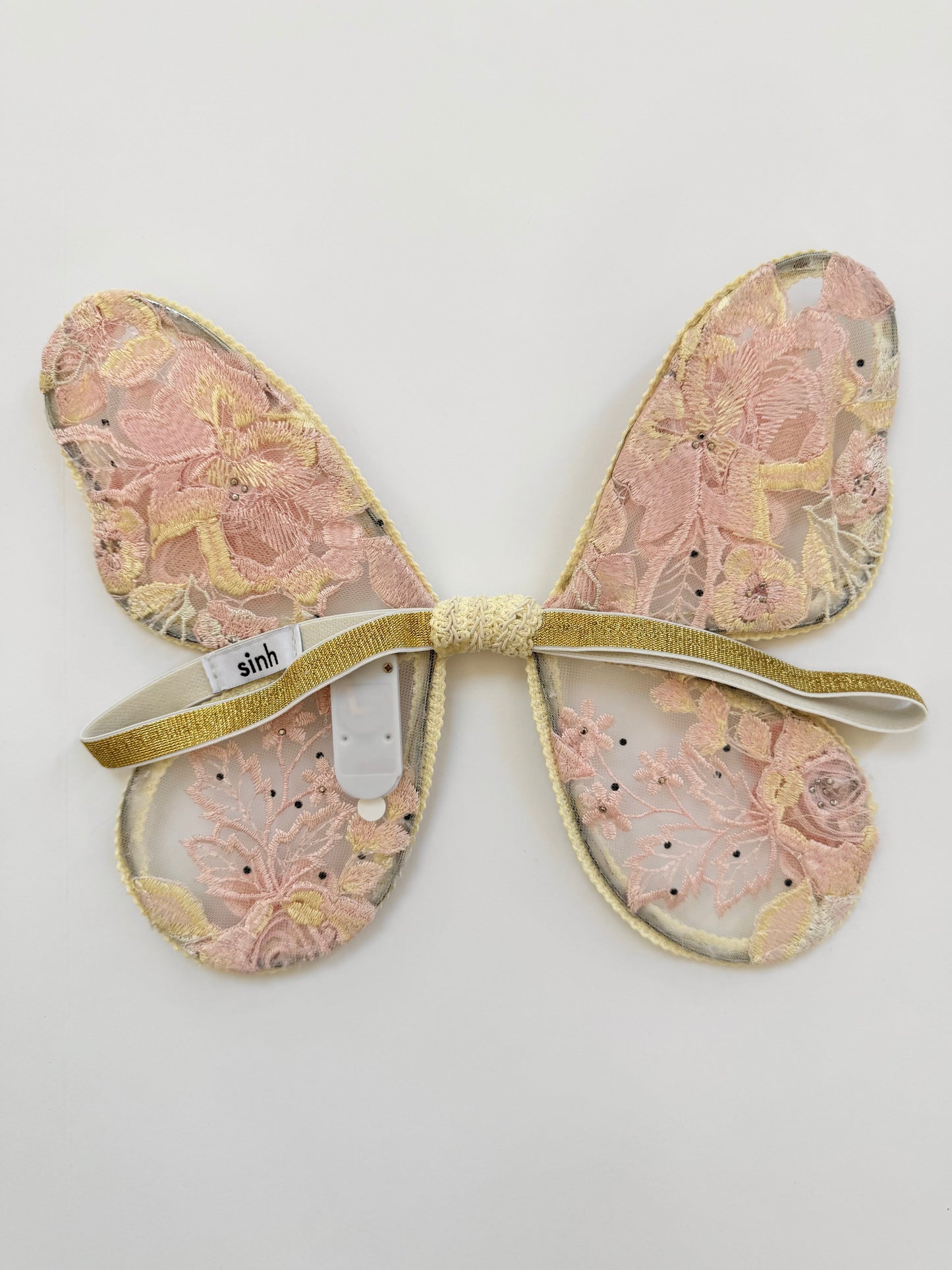 LED Embroidery Lace Fairy Wing and Wand Set