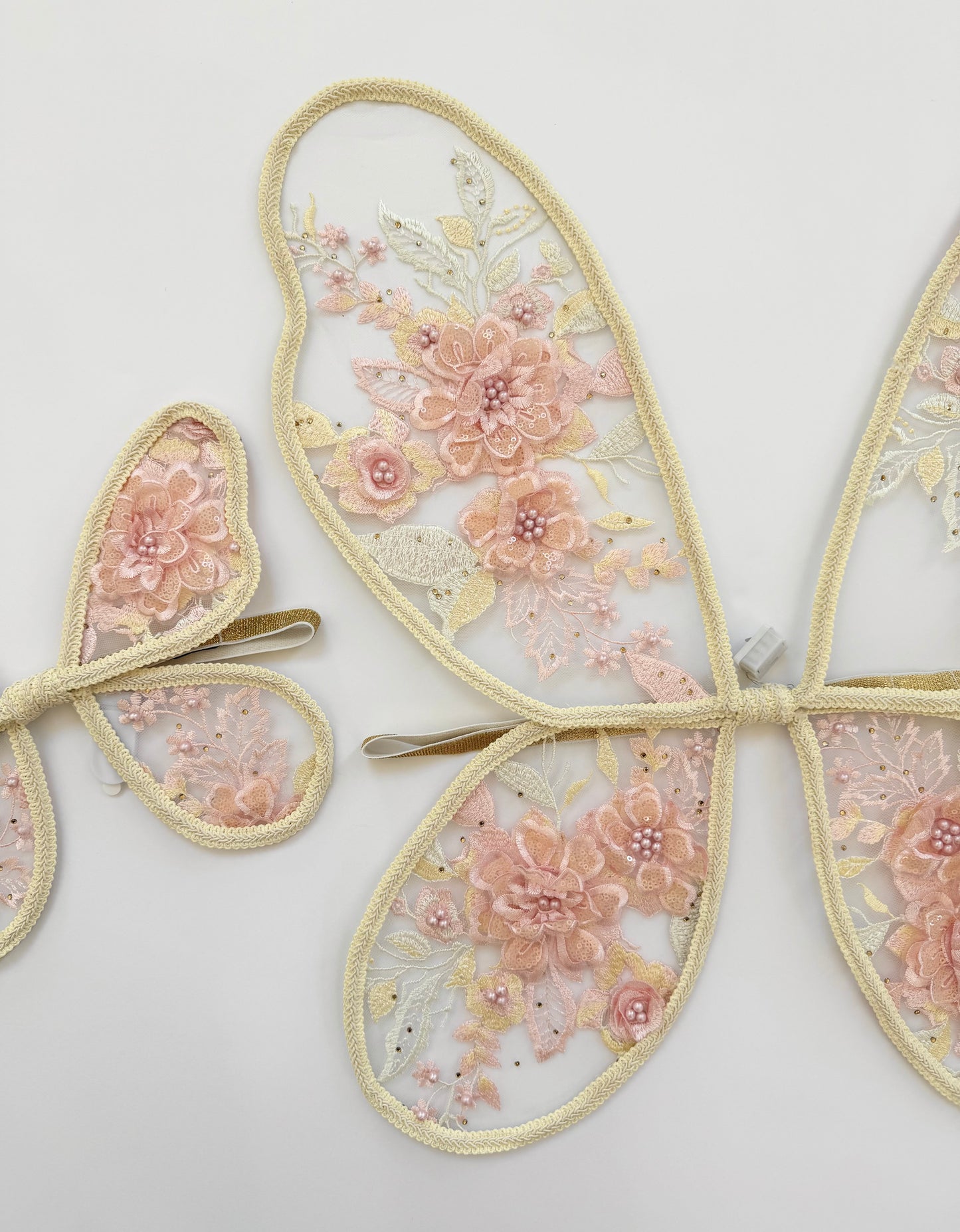 LED Embroidery Lace Fairy Wing and Wand Set