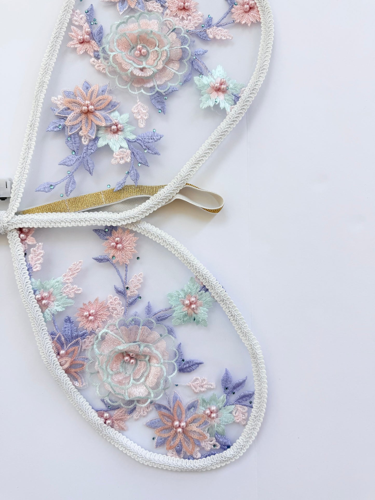 LED Embroidery Lace Fairy Wing and Wand Set