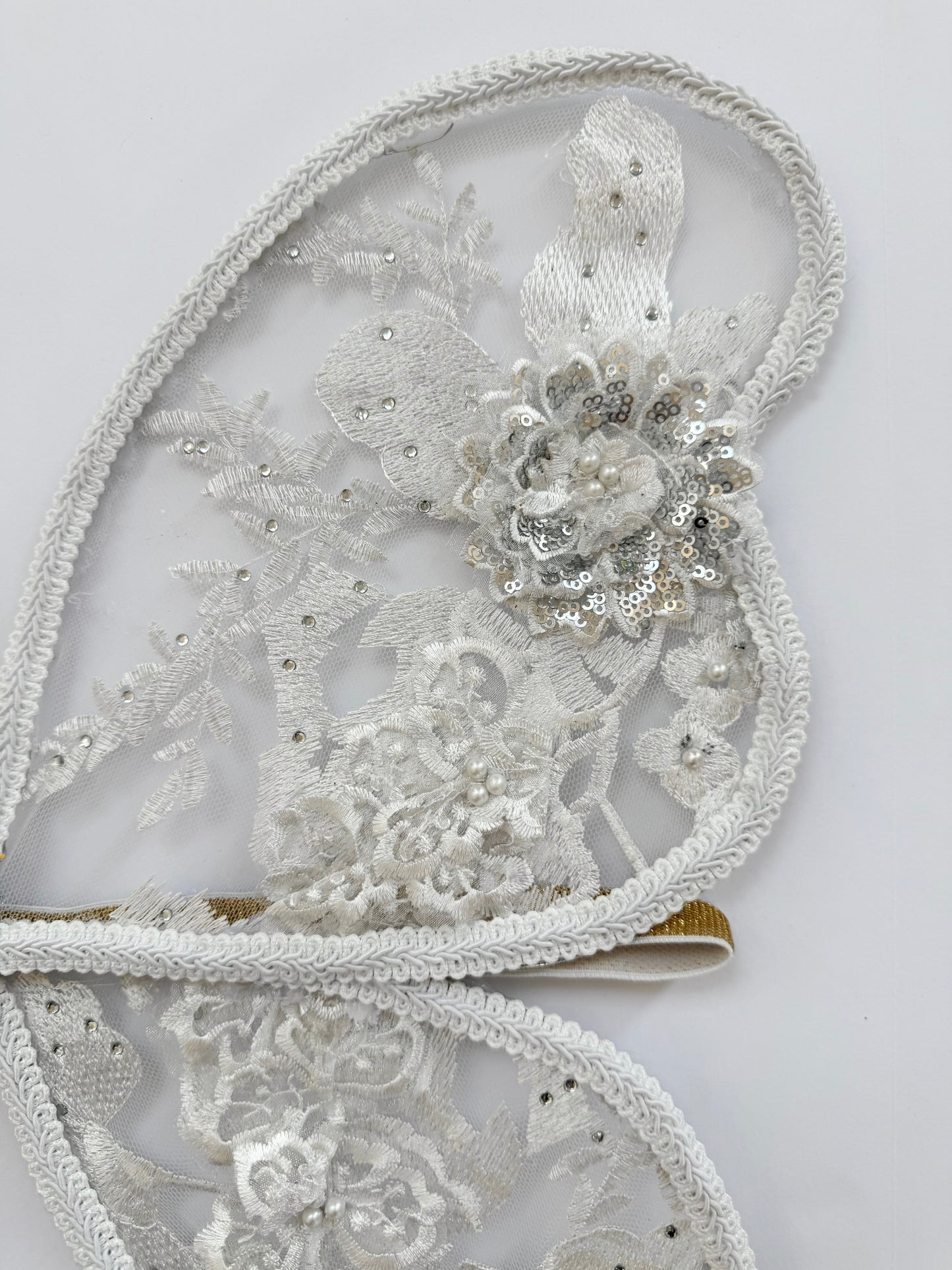 LED Embroidery Lace Fairy Wing and Wand Set