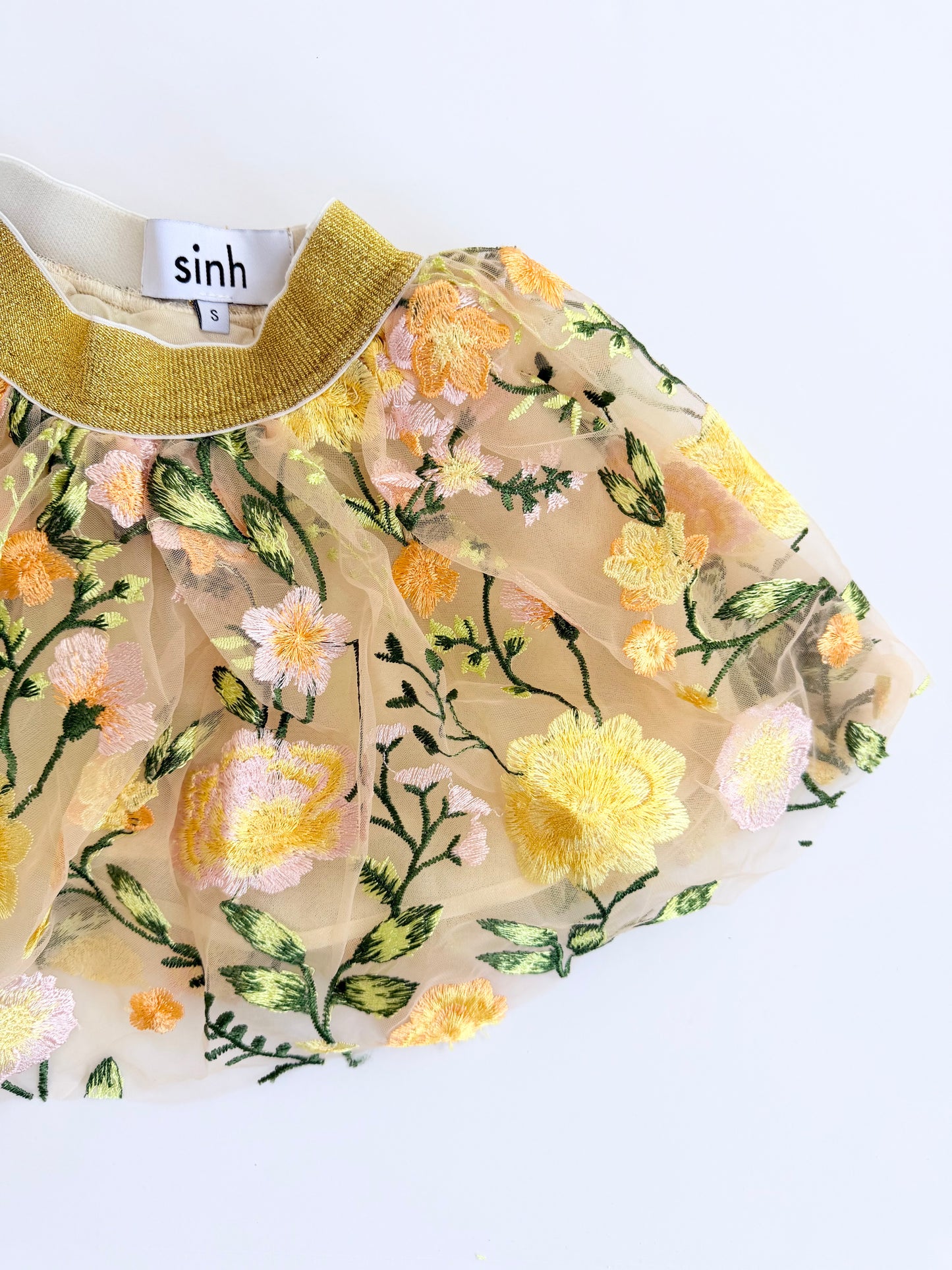 Embroidery Lace Tutu Skirt