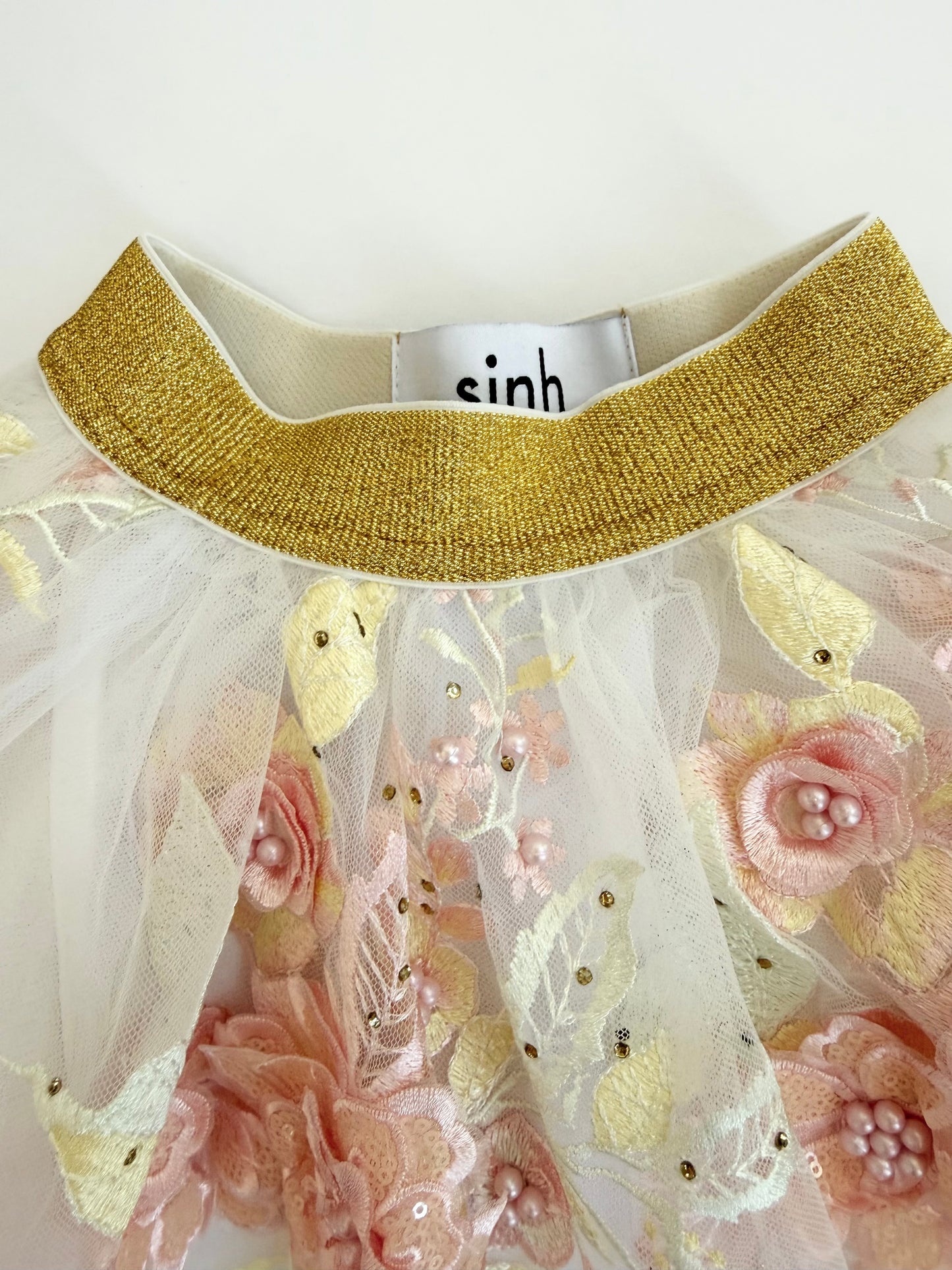 Embroidery Lace Tutu Skirt