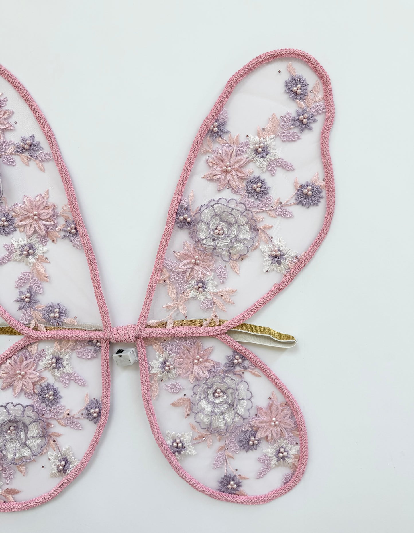 LED Embroidery Lace Fairy Wing and Wand Set