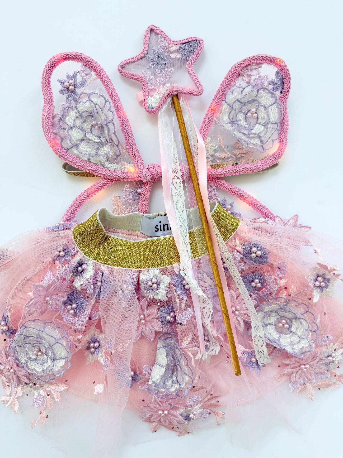 Embroidery Lace Tutu Skirt