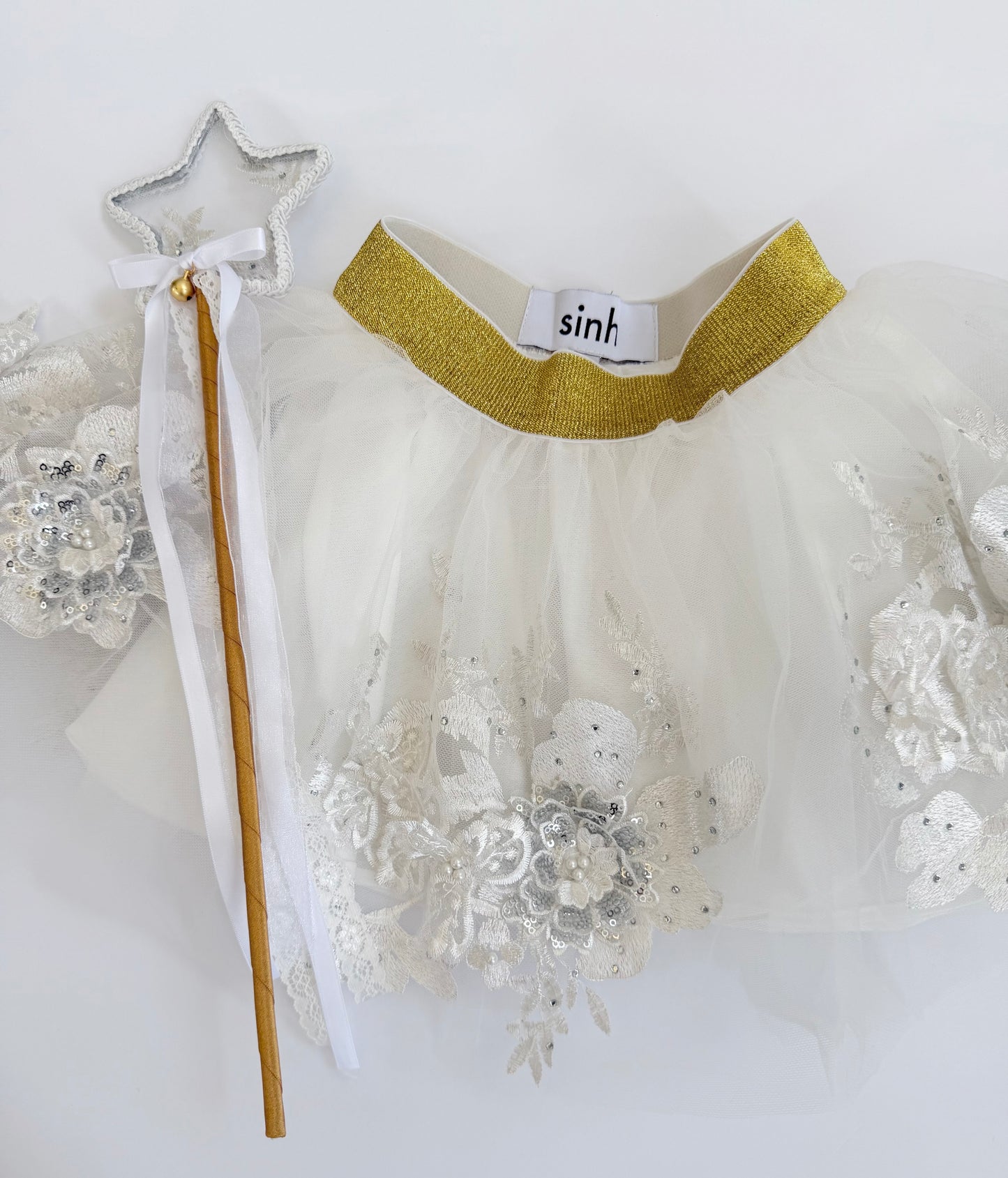 Embroidery Lace Tutu Skirt