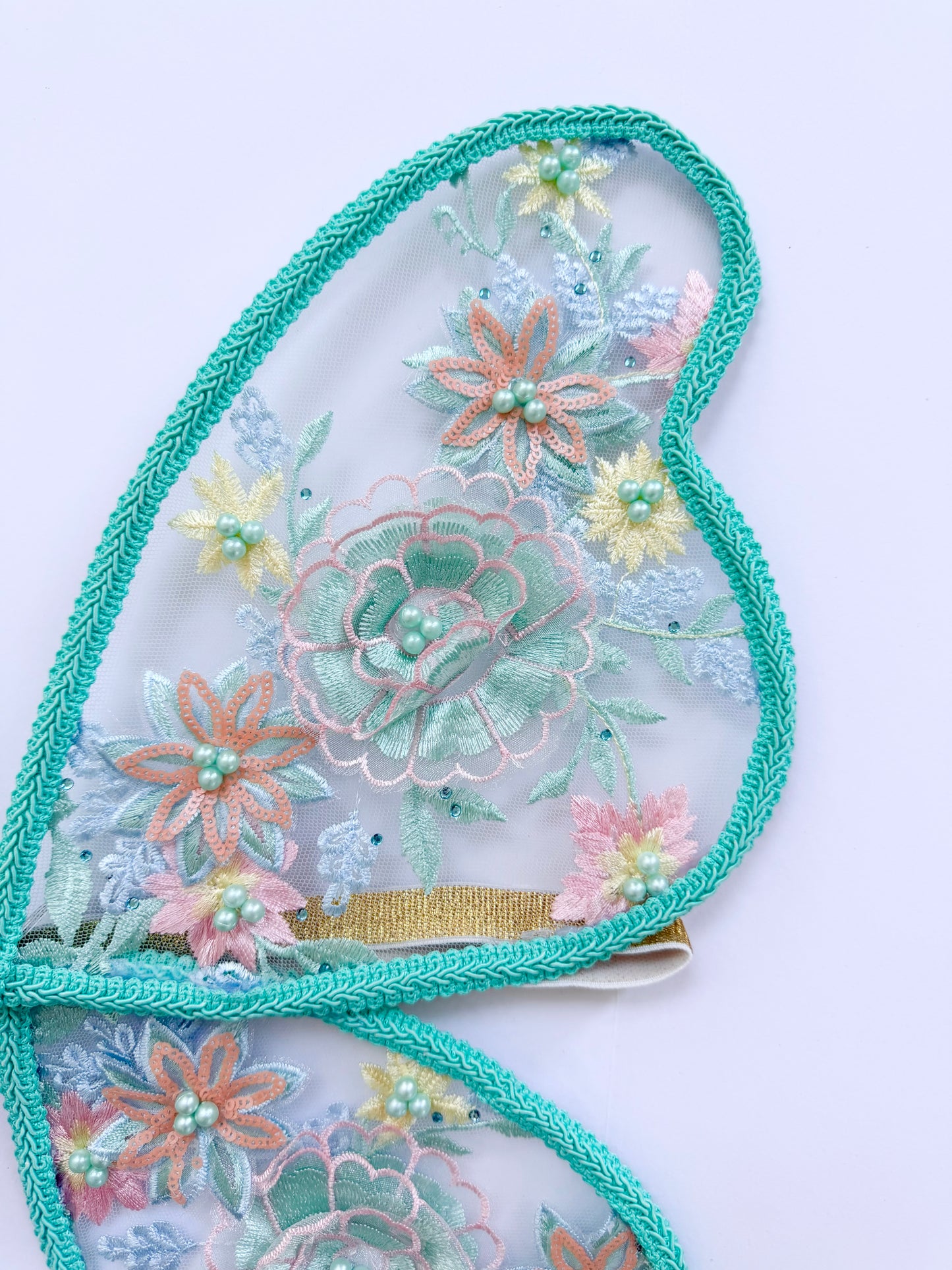 LED Embroidery Lace Fairy Wing and Wand Set