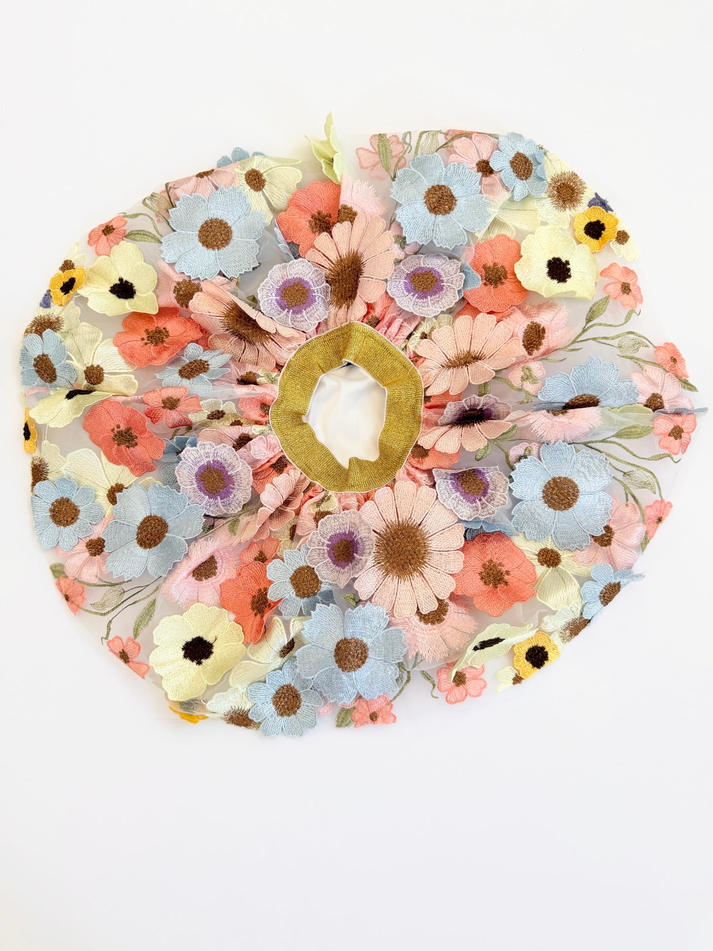 Embroidery Lace Tutu Skirt