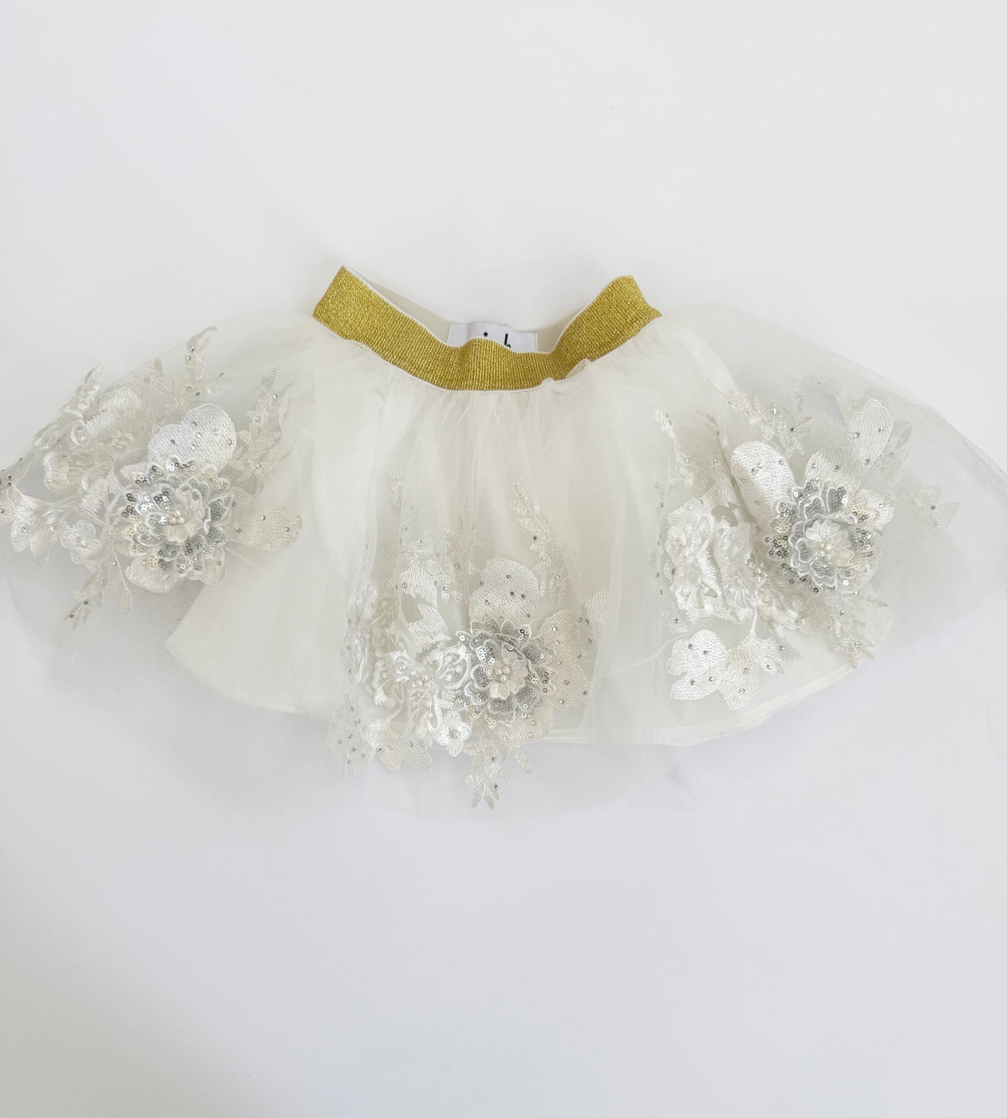 Embroidery Lace Tutu Skirt