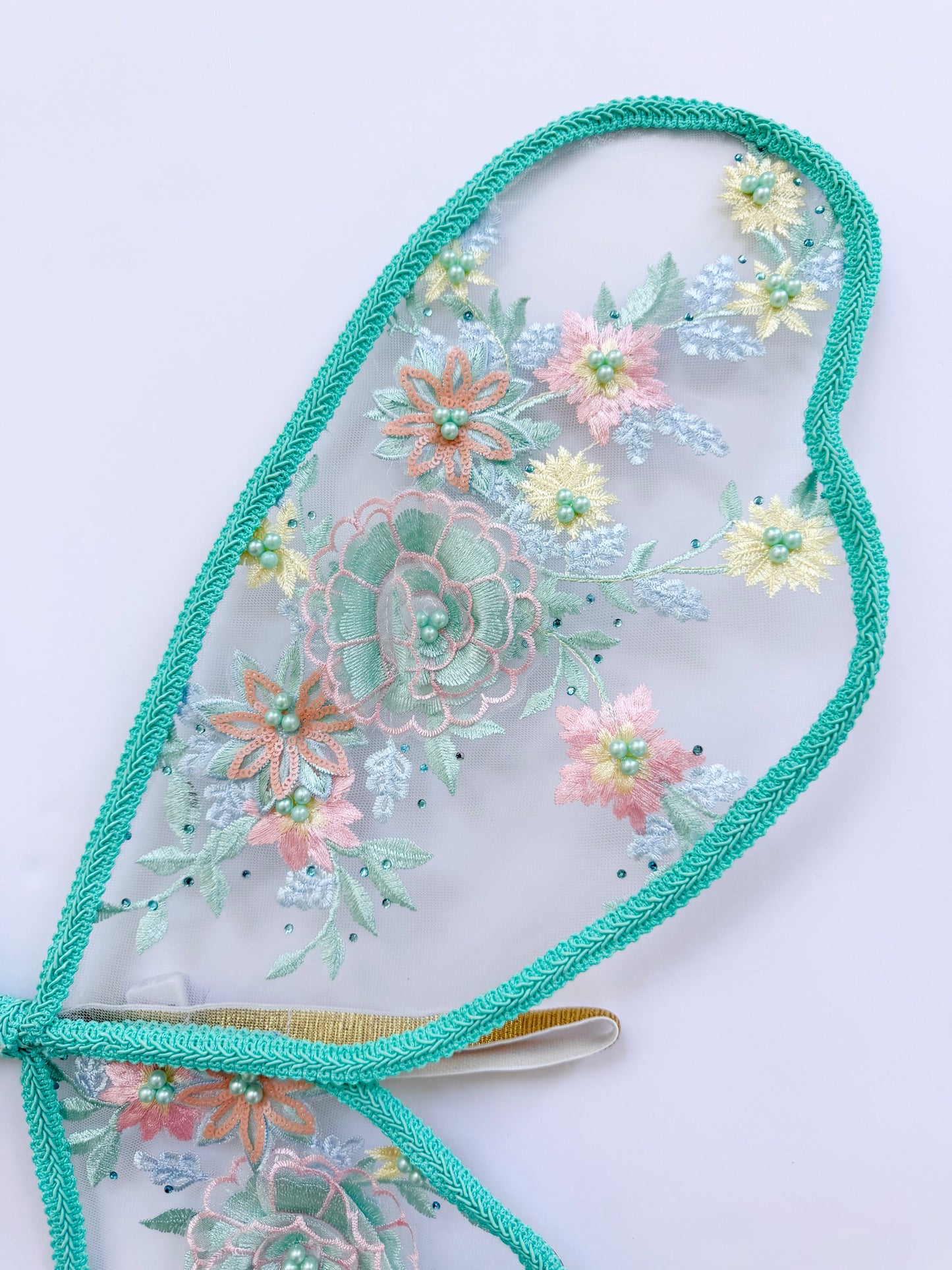 LED Embroidery Lace Fairy Wing and Wand Set