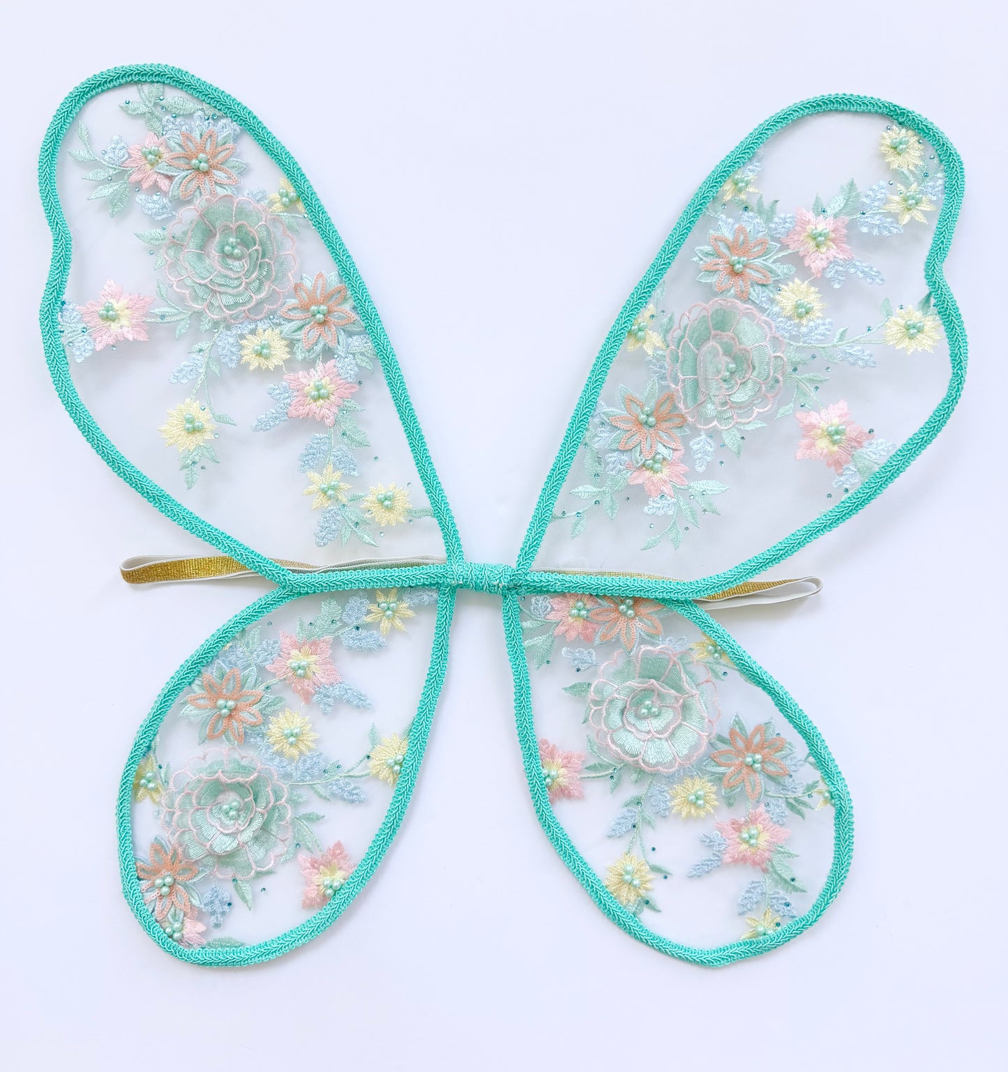 LED Embroidery Lace Fairy Wing and Wand Set