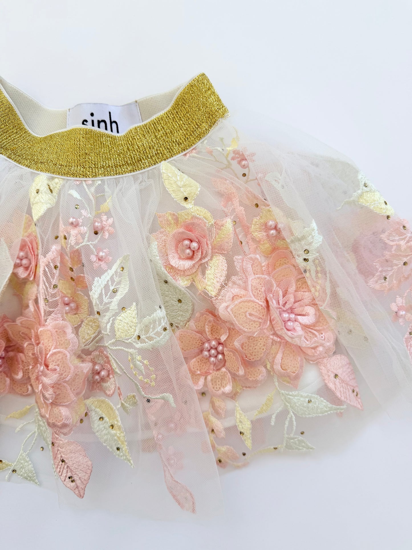 Embroidery Lace Tutu Skirt