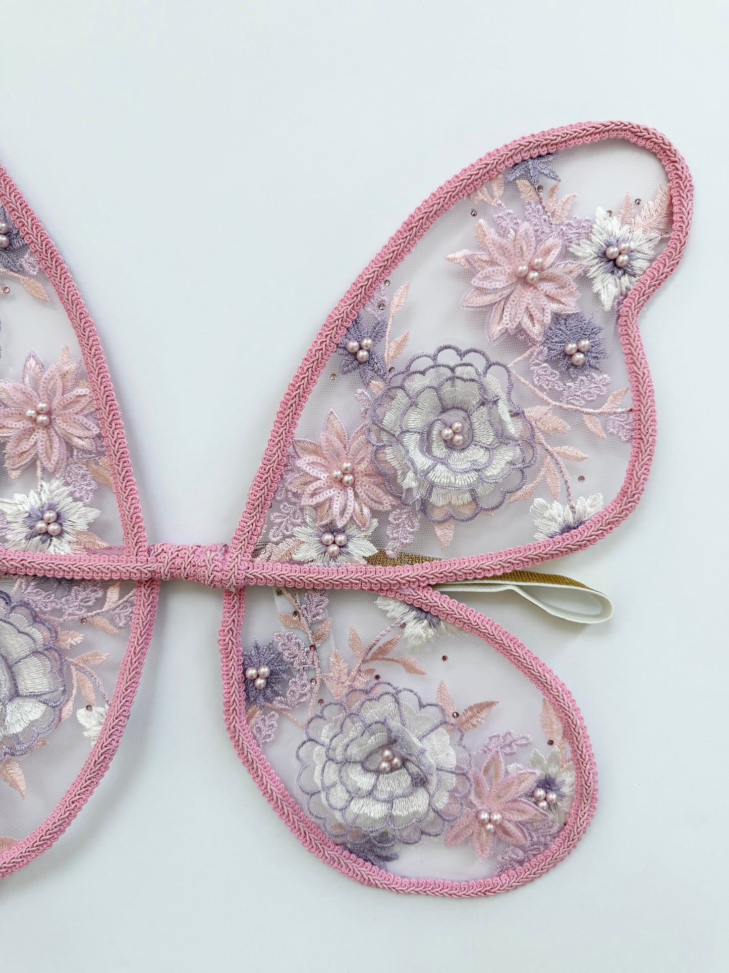 LED Embroidery Lace Fairy Wing and Wand Set