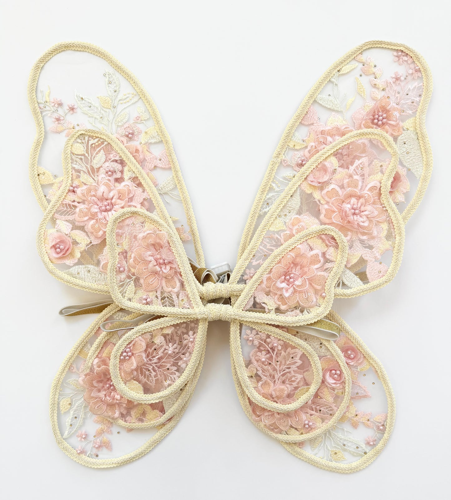 LED Embroidery Lace Fairy Wing and Wand Set