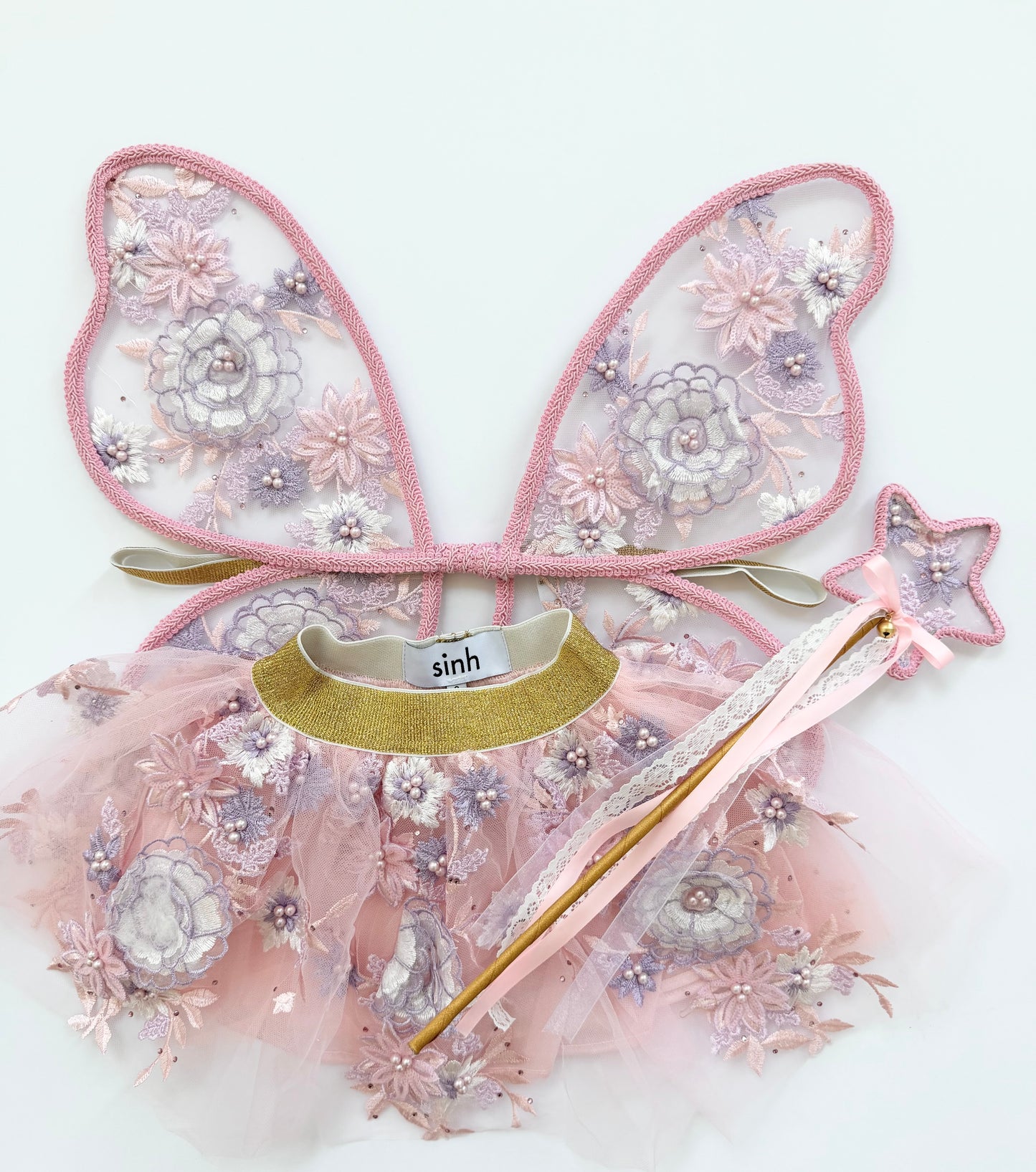 Embroidery Lace Tutu Skirt