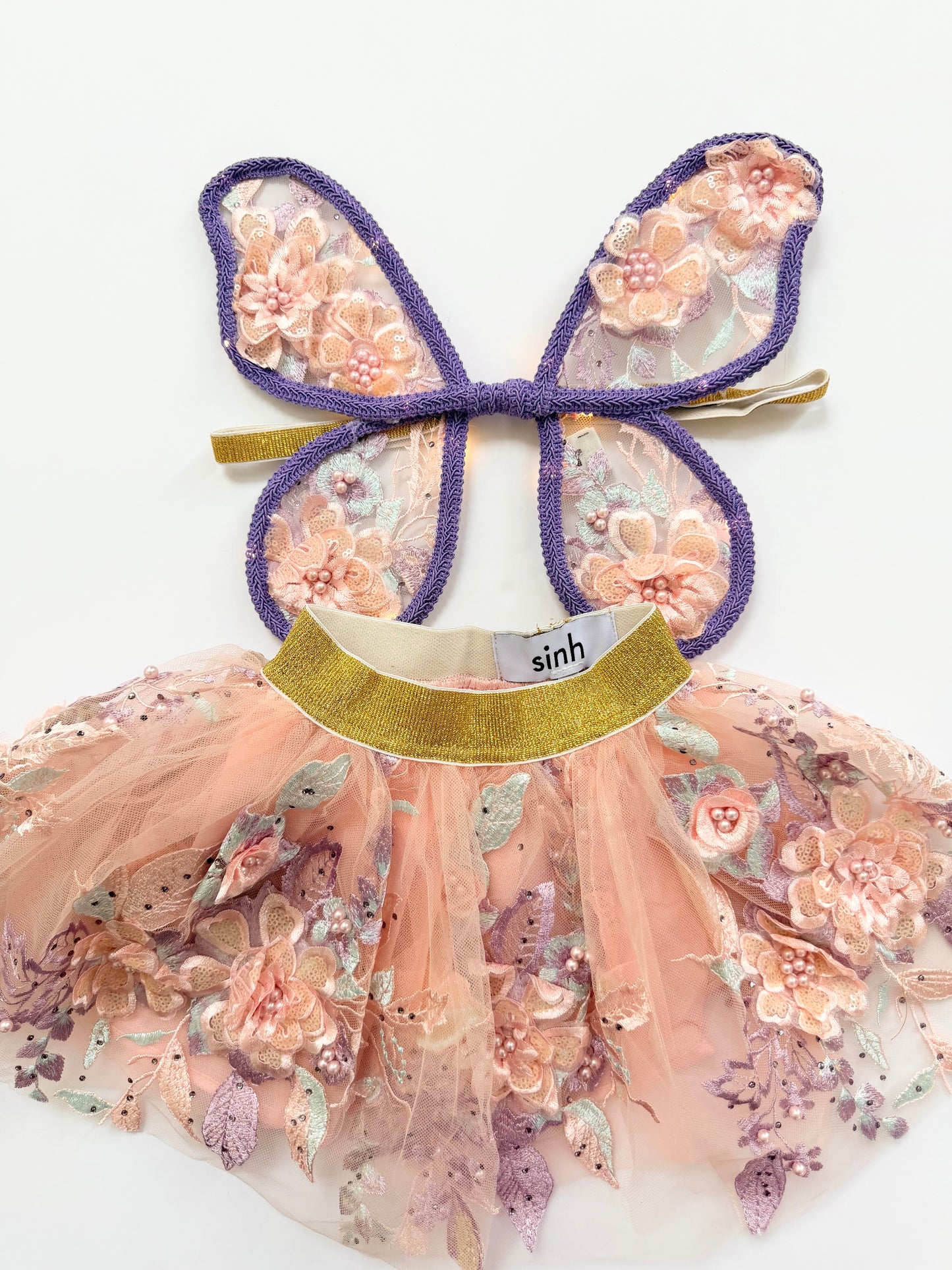 Embroidery Lace Tutu Skirt