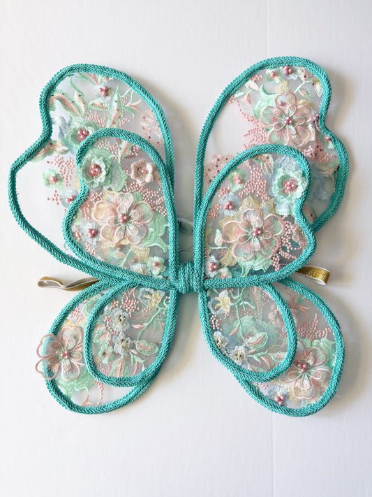 LED Embroidery Lace Double Fairy Wing