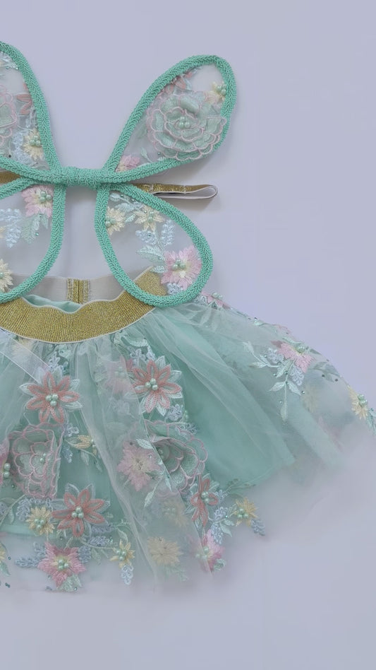 Embroidery Lace Tutu Skirt