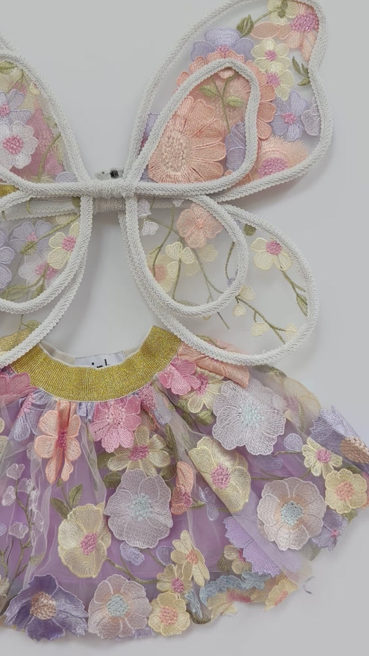 Embroidery Lace Tutu Skirt